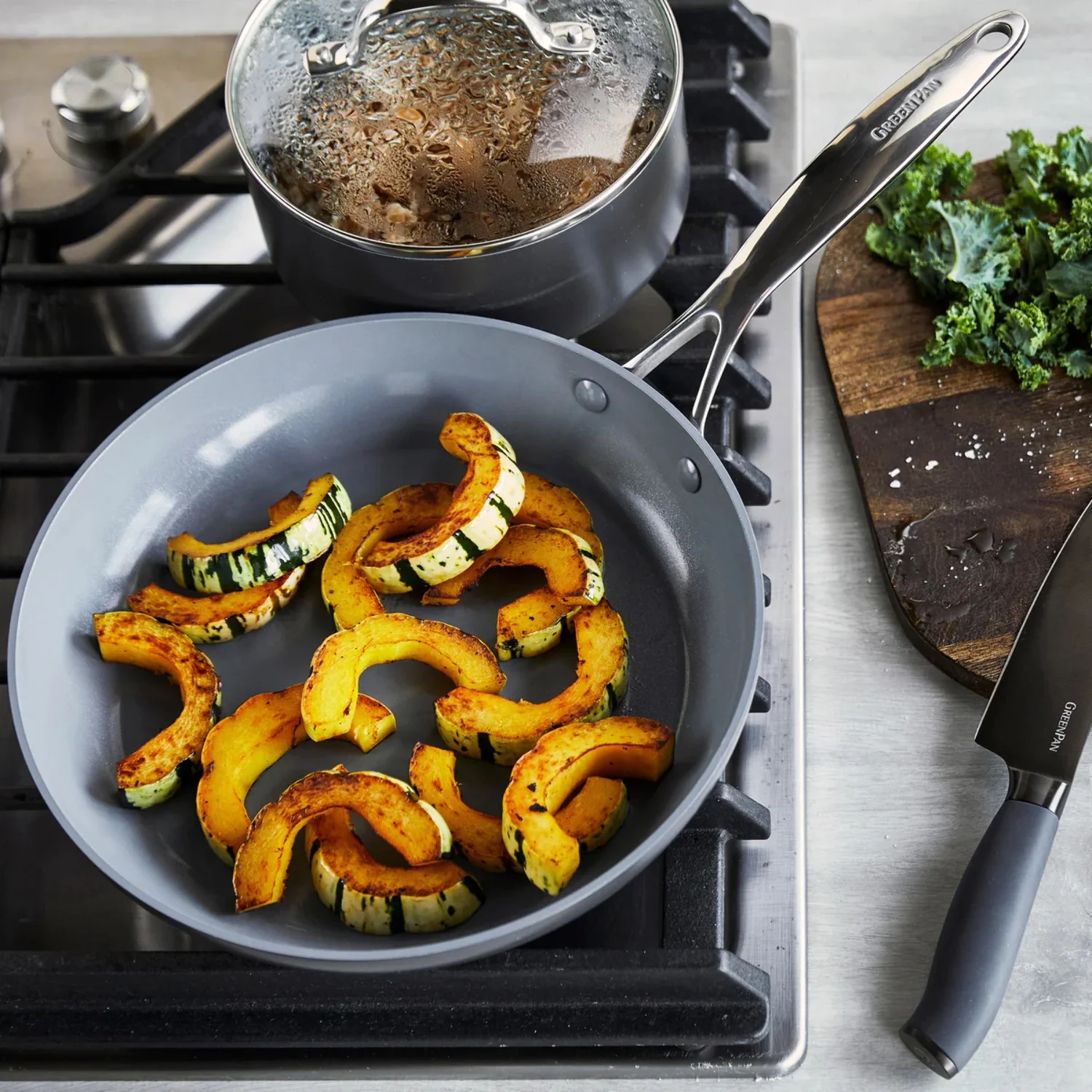 GreenPan Valencia Pro Ceramic Nonstick 11-Piece Cookware Set