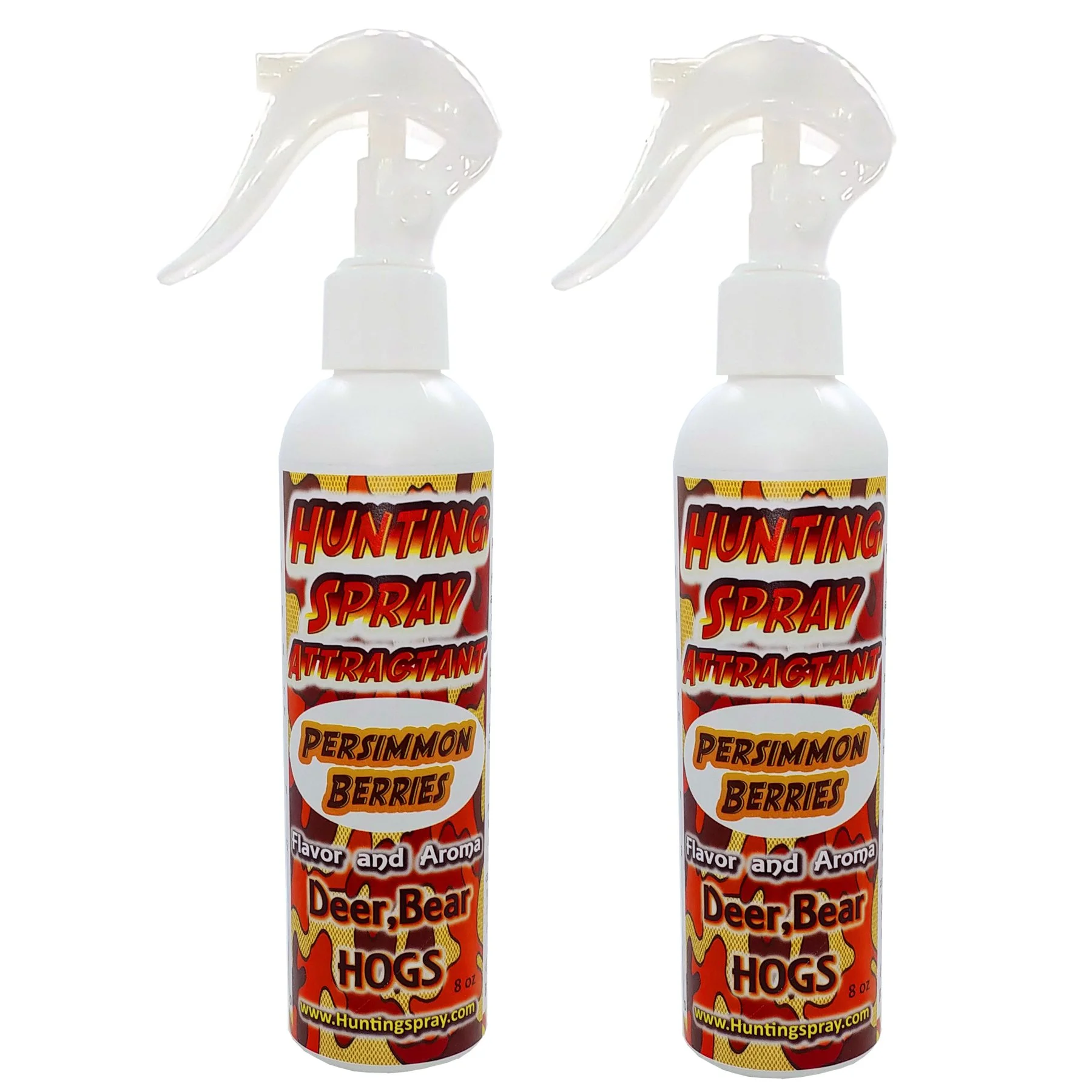 Hunting Spray Attractant Persimmon Berries 2 Bottle Combo Deal