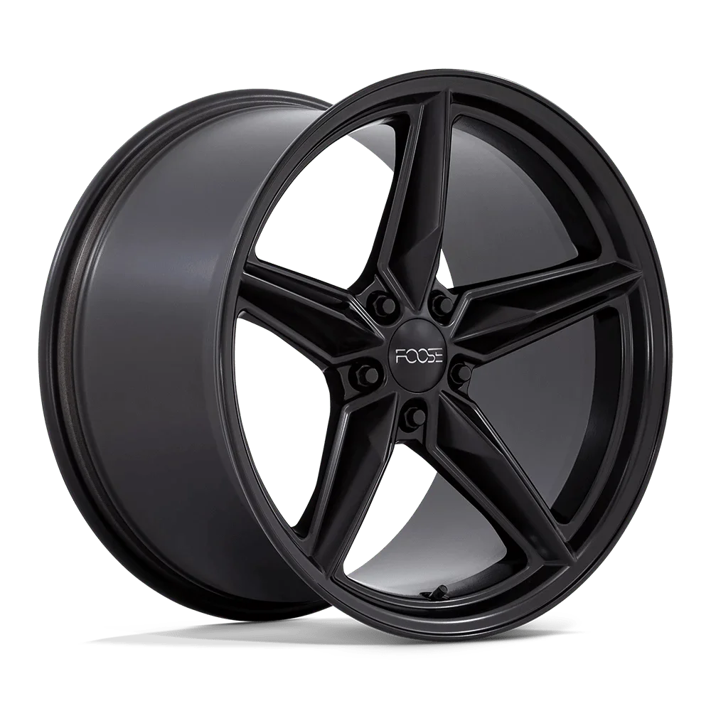19x11 Foose F175 CF8 Matte Black Wheel 5x4.5 (50mm)