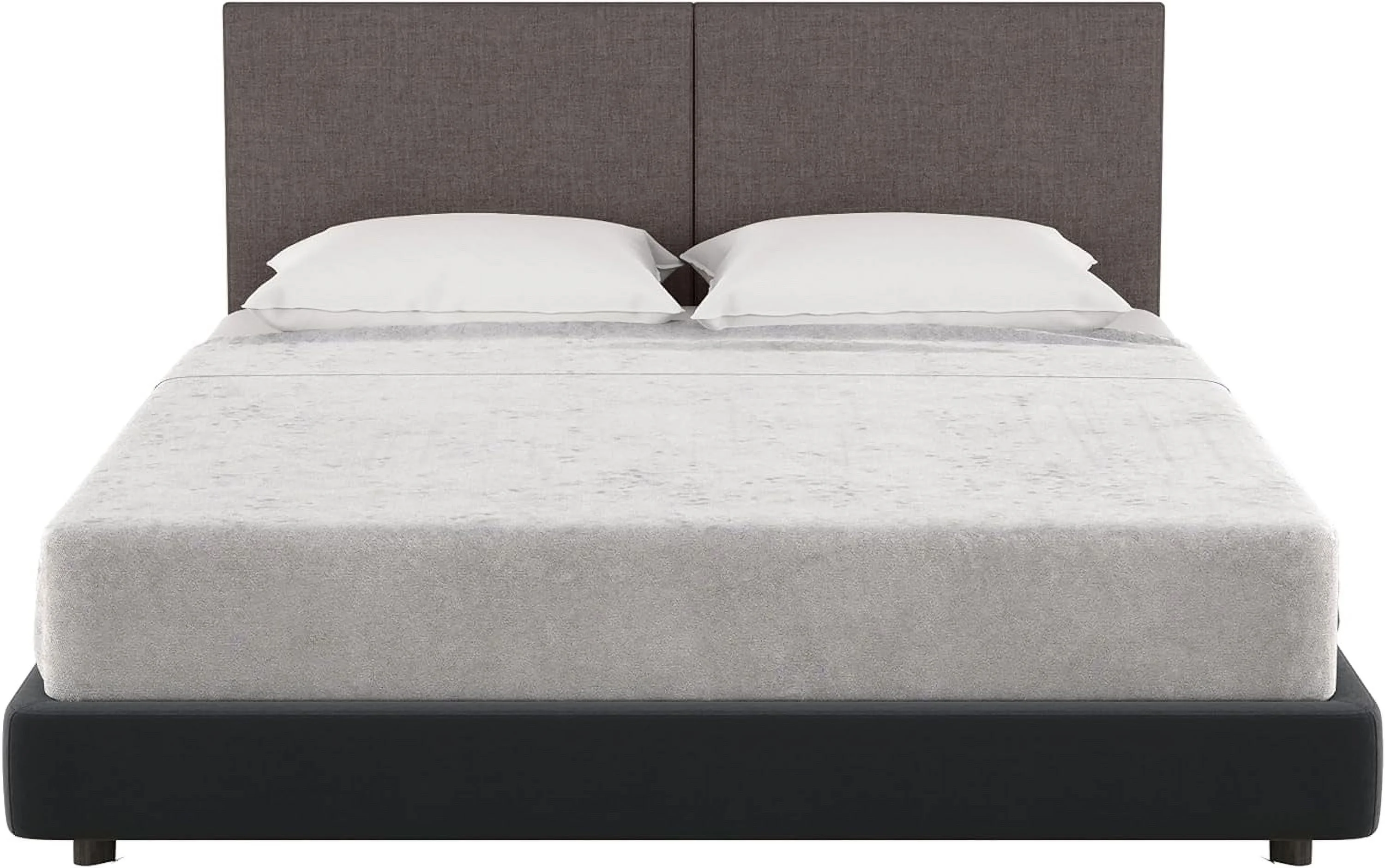 Panelist Modern Padded Headboard- Set Of 2 Wall Mounted Panels (Each 22.5