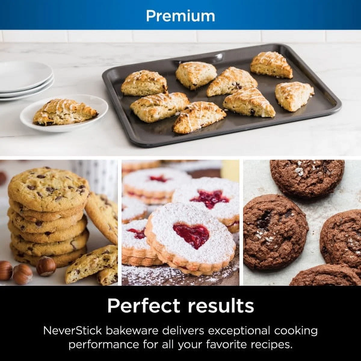 Ninja™ Foodi™ NeverStick™ Premium 14” x 16” Cookie Sheet B30116