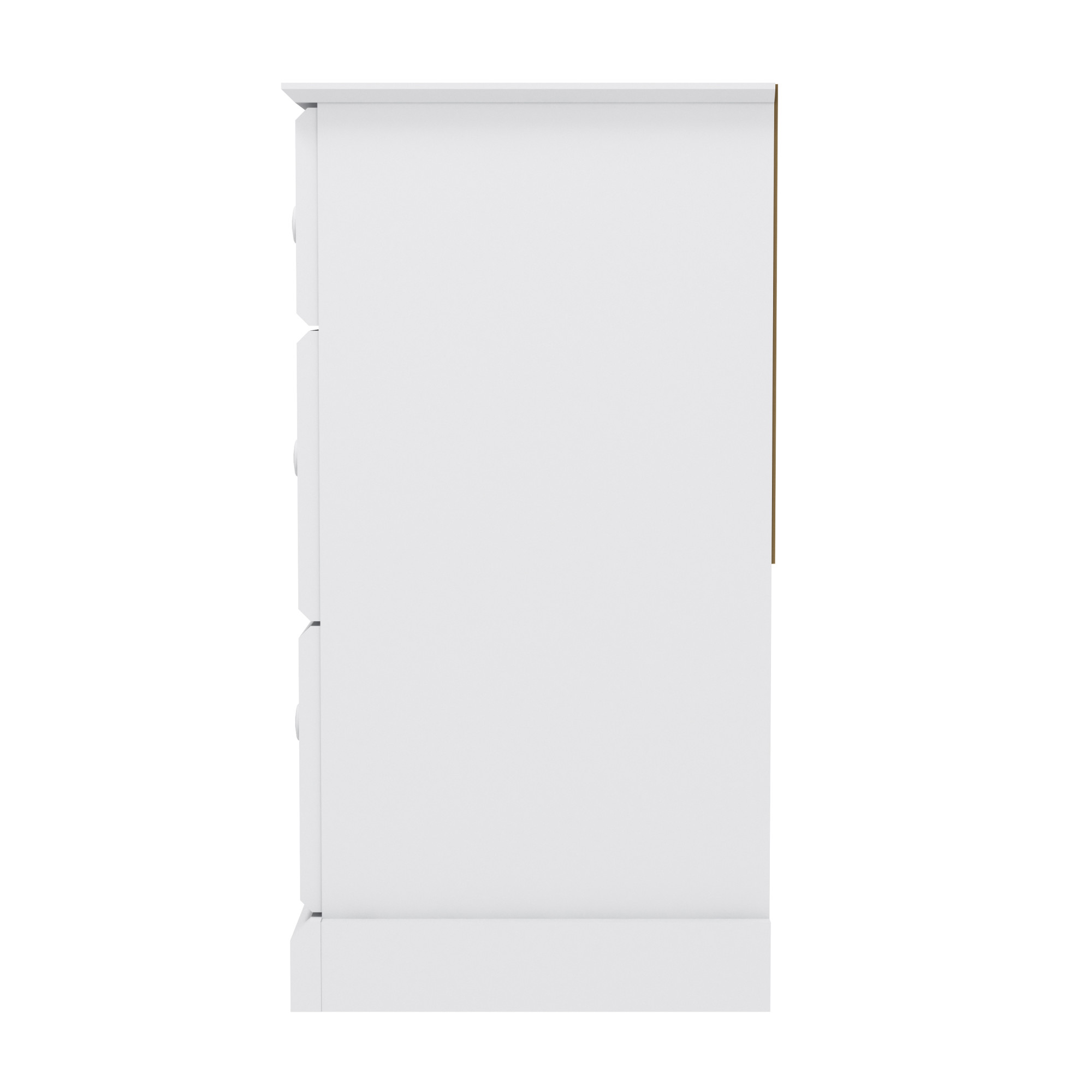 Hillsdale Campbell 6-Drawer Kids Dresser, White