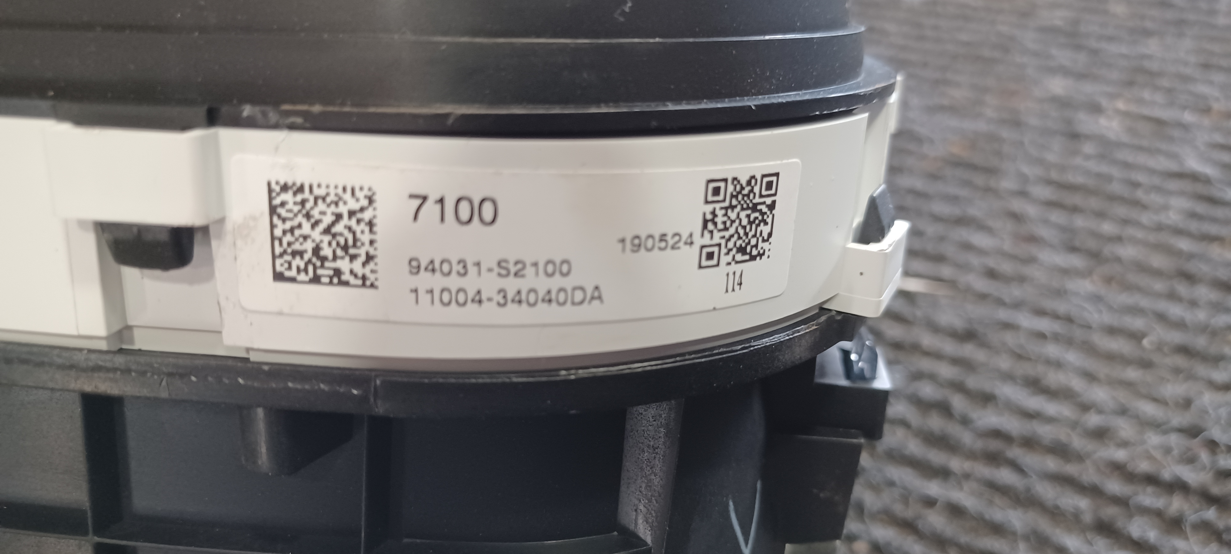 Pre-Owned 2020 Hyundai Santa Fe Speedometer Speedo Cluster MPH 42k 4031S2100 OEM (Good)