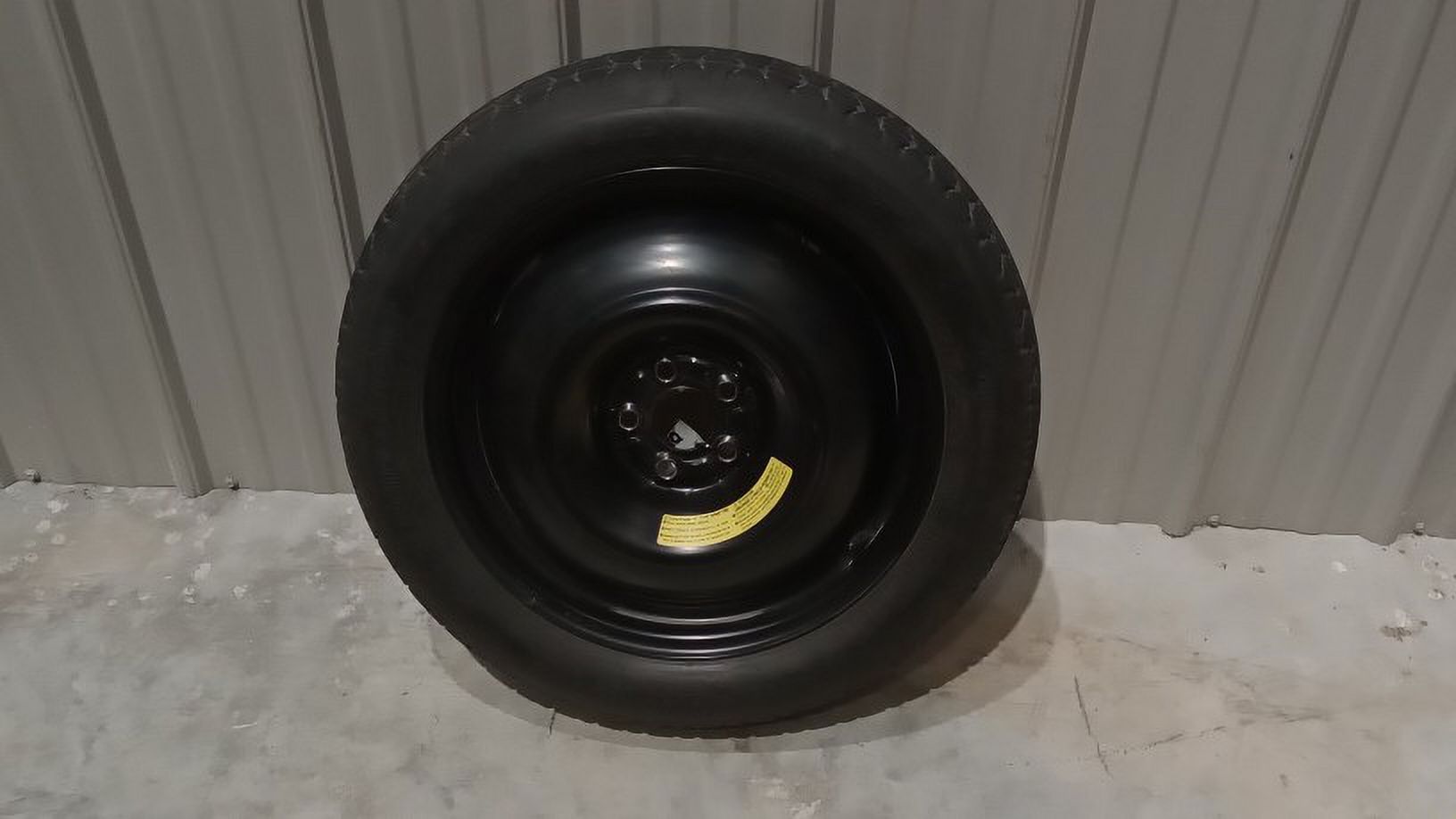 Pre-Owned 2009-2013 Subaru Forester 17x4 Steel Wheel T135700R17 Compact Spare Tire OEM (Good)