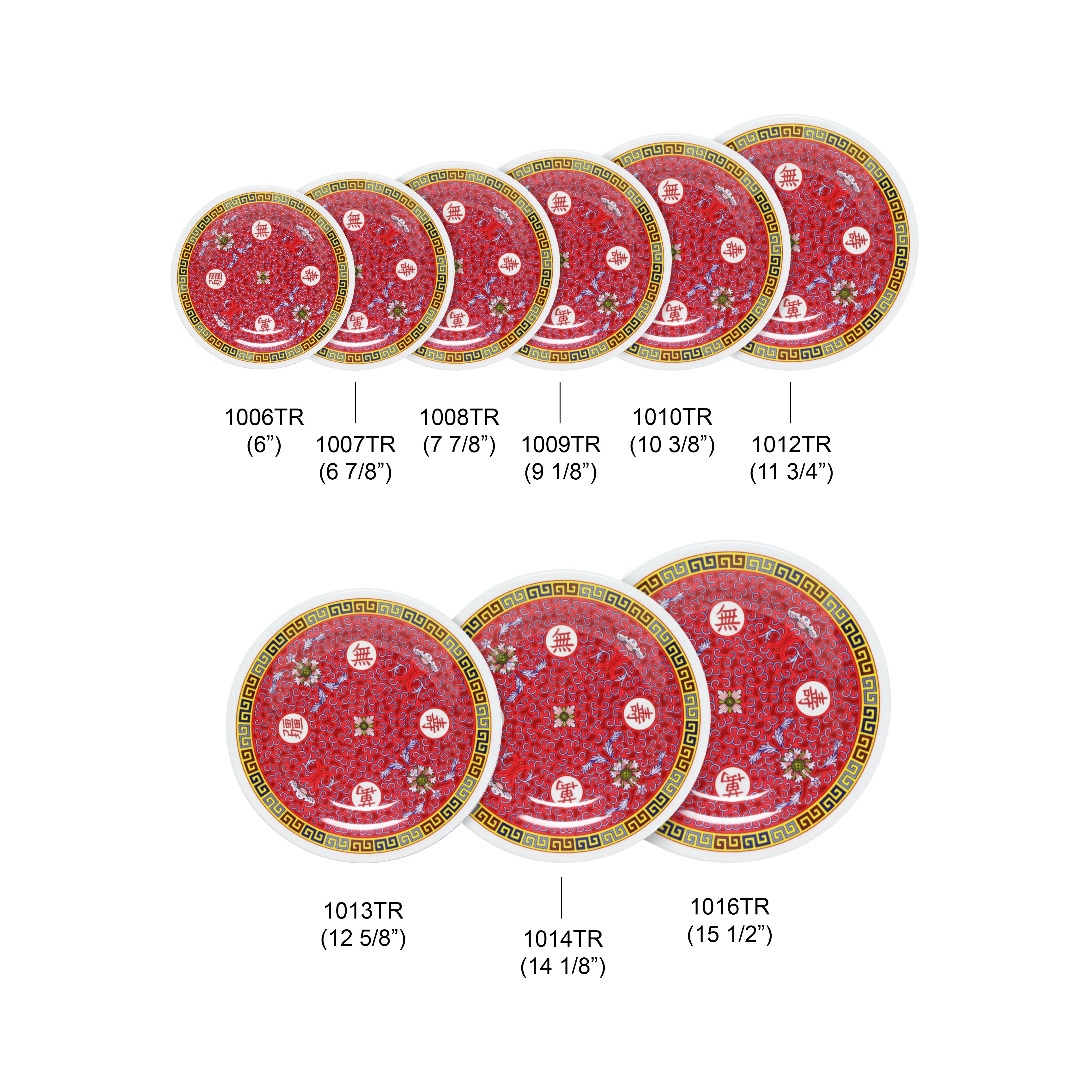 Excellante Longevity Melamine Dinnerware Collection 7 7/8