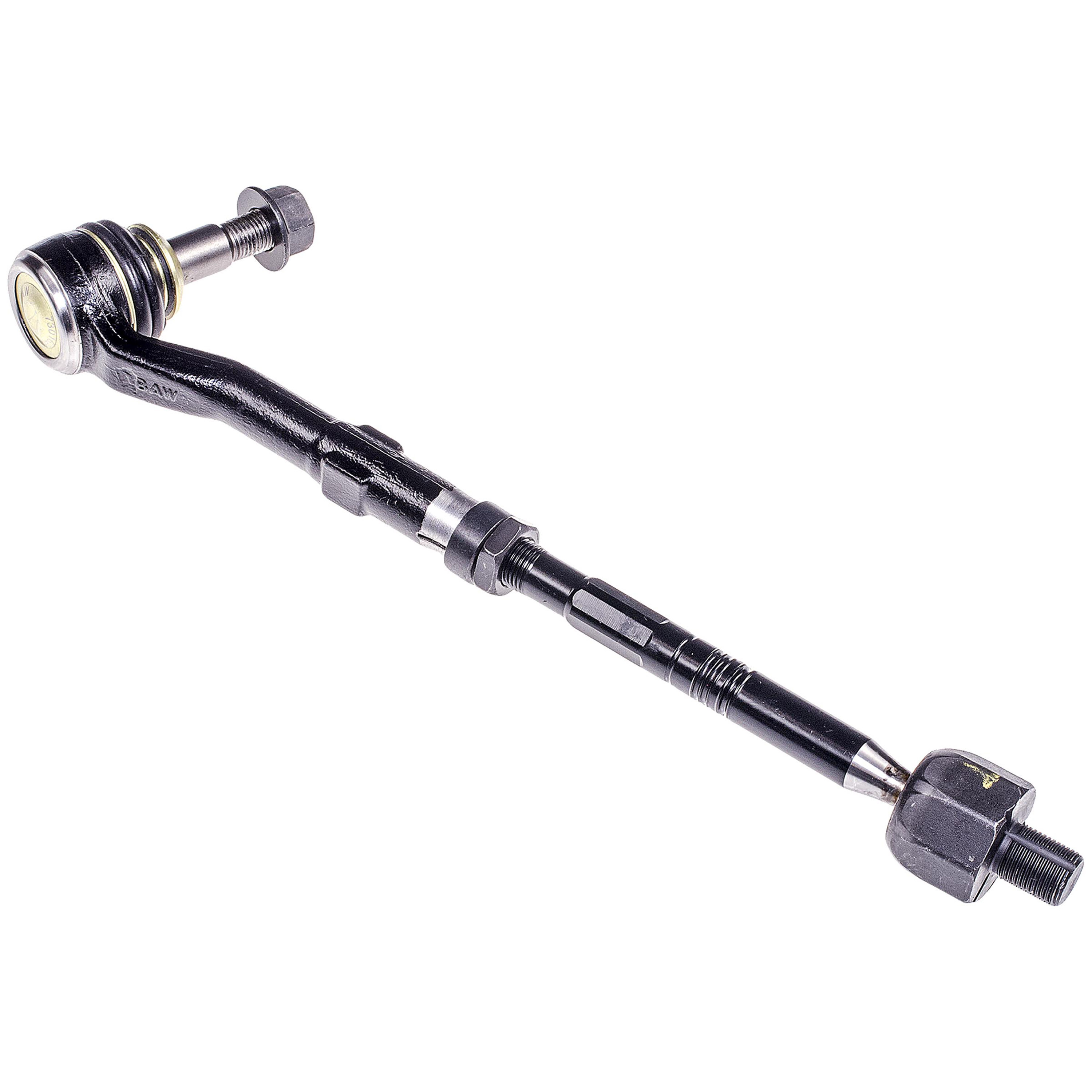 Dorman TA14215PR Front Steering Tie Rod End Assembly for Specific BMW Models, Black