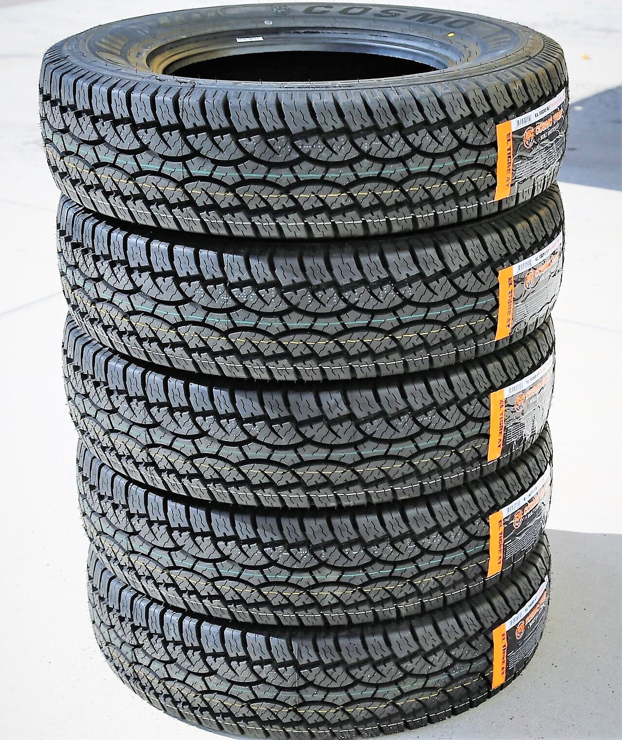 Cosmo El Tigre AT LT 235/85R16 Load E 10 Ply A/T All Terrain Tire