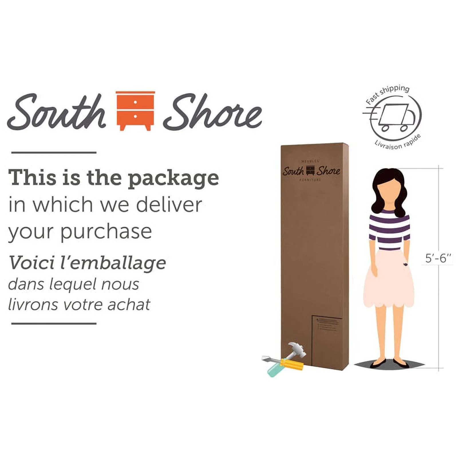 Home Square 2-Piece Set with Mates Bed and Bookcase Headboard