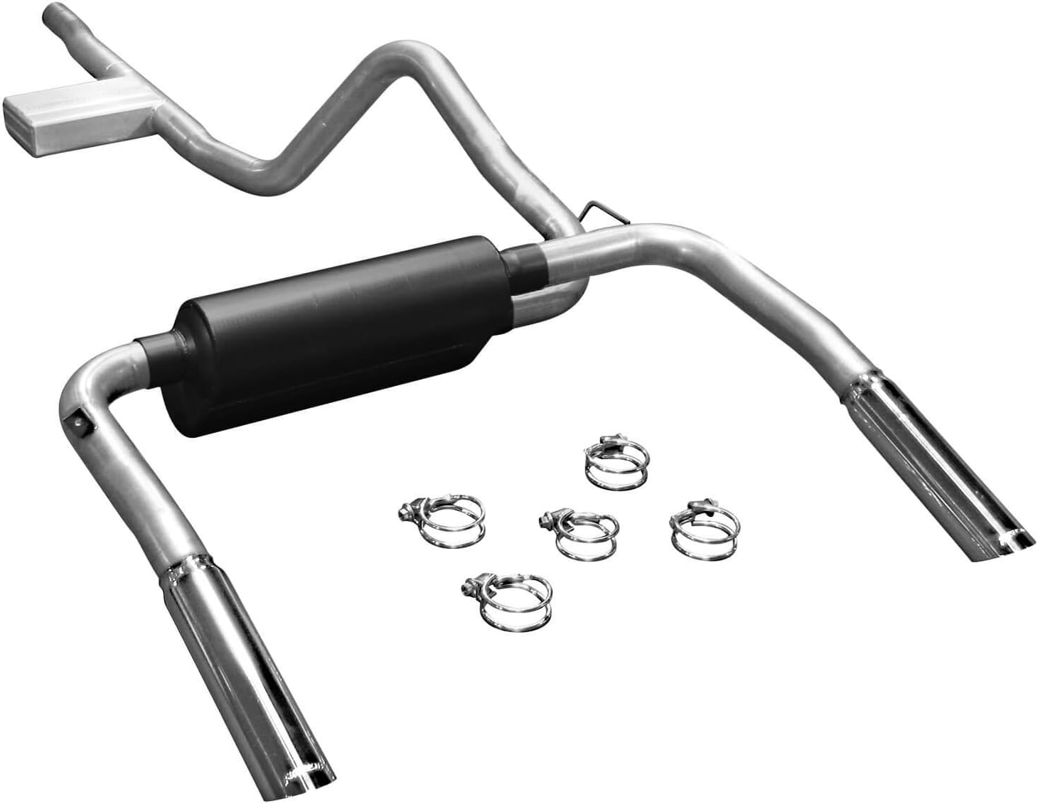 Flowmaster 17358 Cat-back System - Dual Rear Exit - American Thunder - Moderate Sound Fits select: 1998-2002 CHEVROLET CAMARO, 1998-2002 PONTIAC FIREBIRD