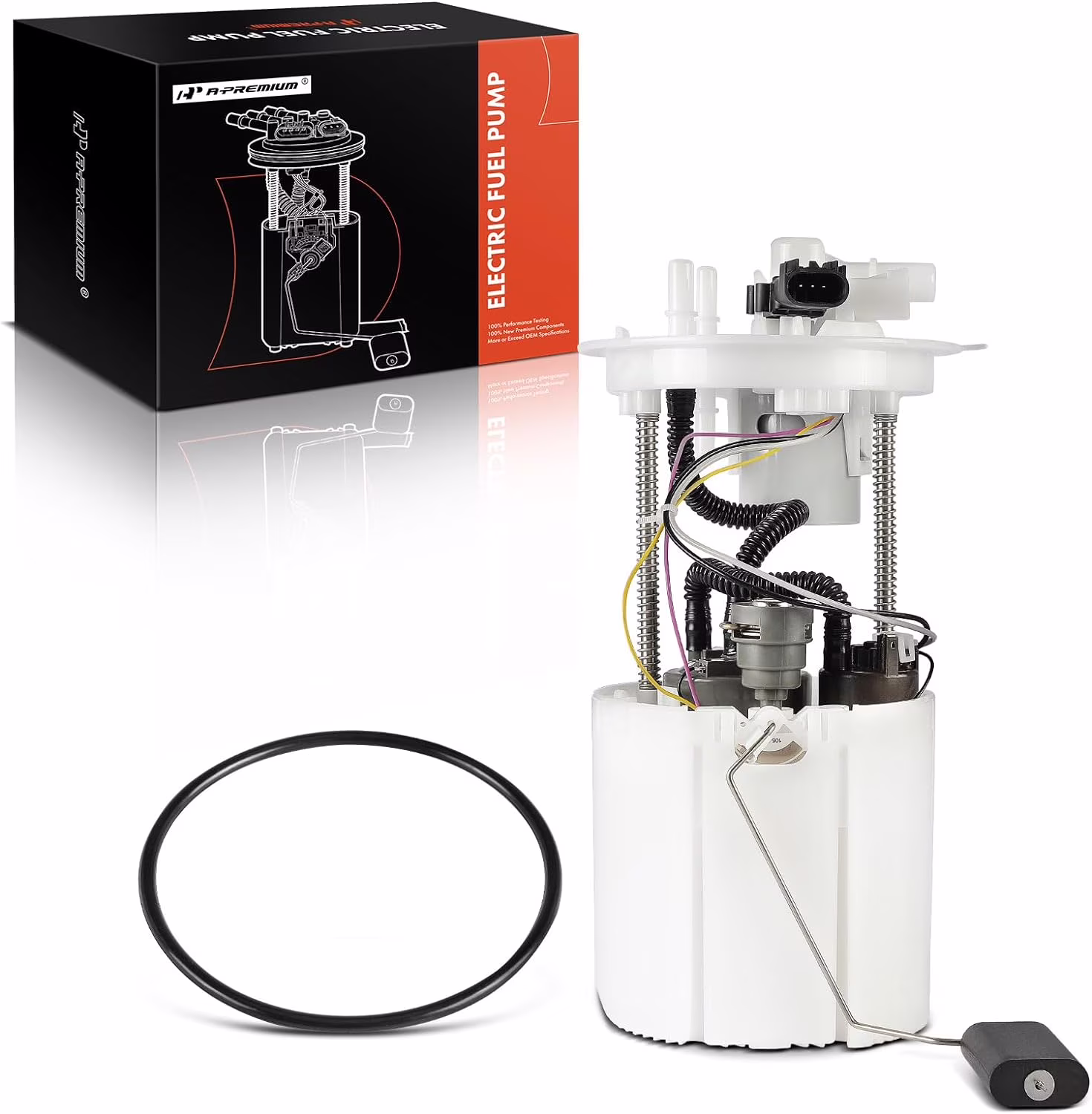 A-Premium Electric Fuel Pump Compatible with Chevrolet Impala 2015-2018 2.5L V6 3.6L Flex with Pressure Sensor