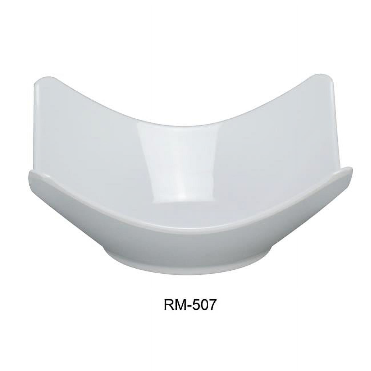 Rome 7.25 in. Square Salad Bowl, White - 16 oz - Pack of 48