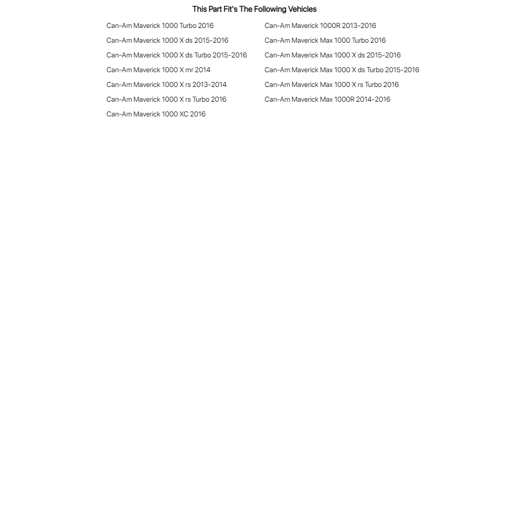 Tusk Electronic Power Steering Kit For Can-Am Maverick 1000 X mr 2014