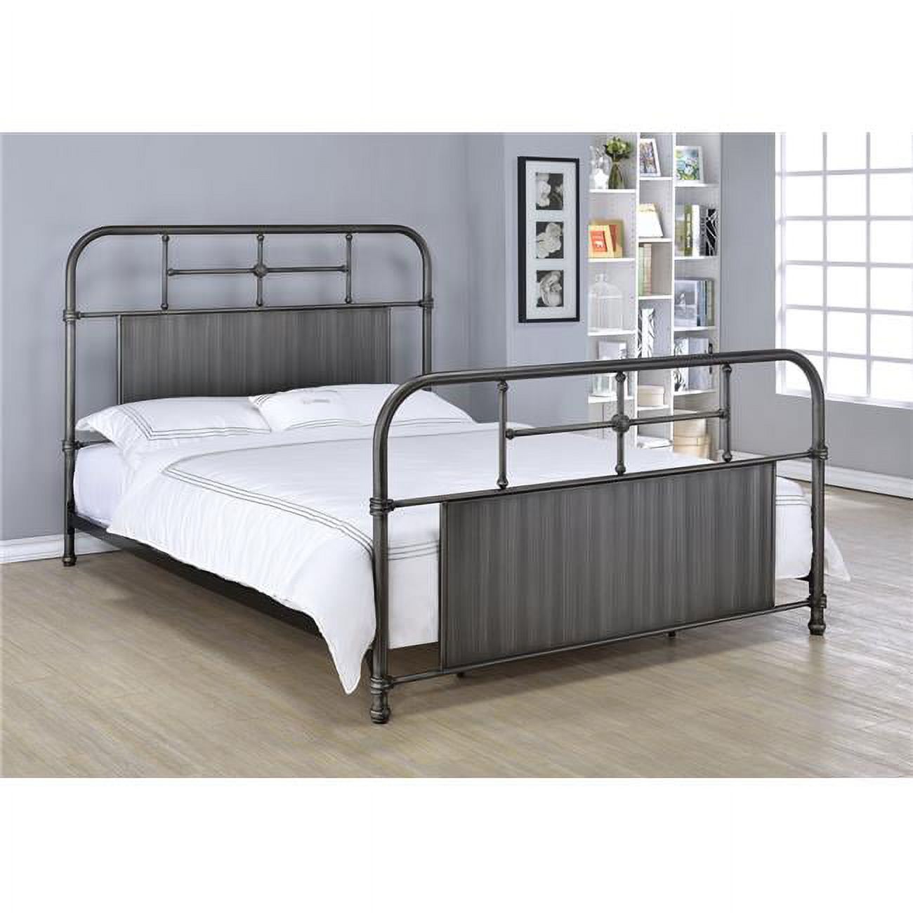 Limbra Twin & Full Bunk Bed  Brown
