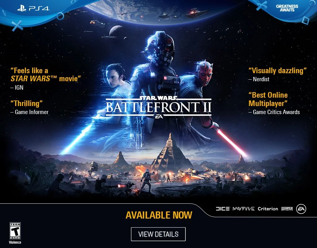 Star Wars Battlefront 2, Electronic Arts, Xbox One, [Physical], 014633735321