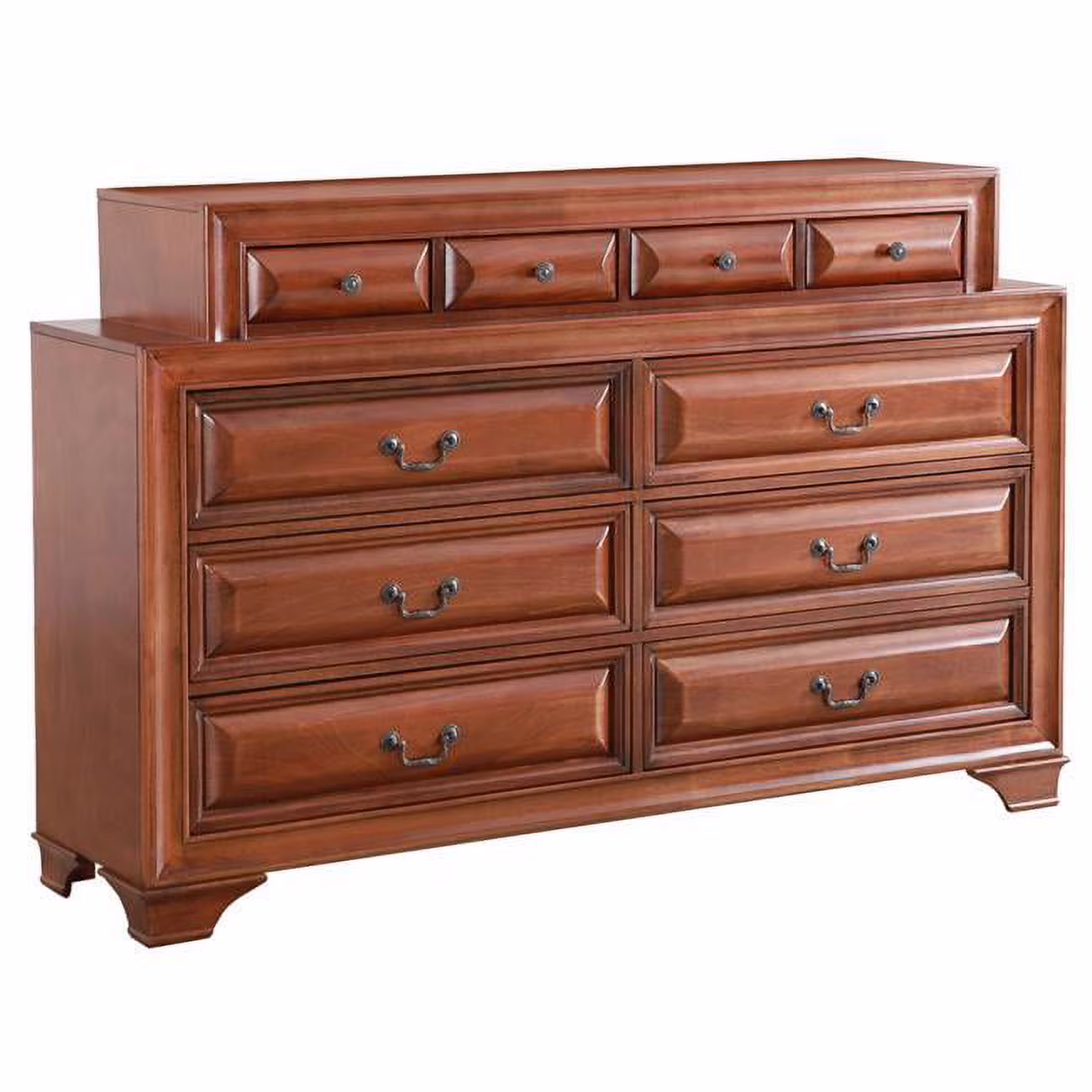Passion Furniture Lavita 10-Drawer Oak Dresser PF-G8850-D