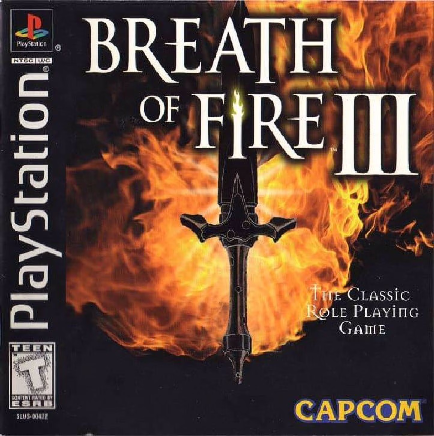 Restored Breath of Fire III (Sony PlayStation 1, 1997) RPG Game (Refurbished)