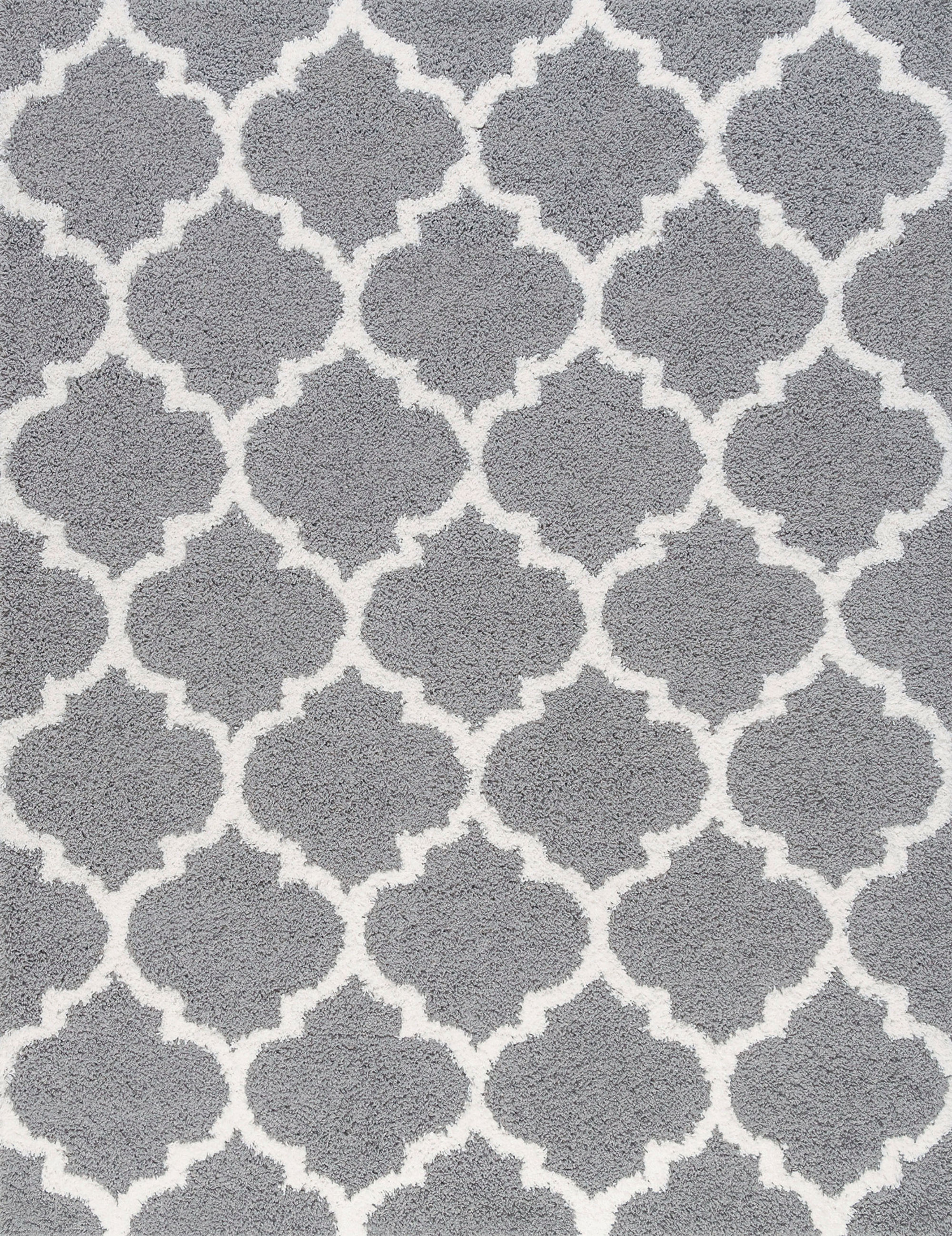 8x10 Modern Silver Large Area Rugs for Living Room | Bedroom Rug | Dining Room Rug | Indoor Entry or Entryway Rug | Kitchen Rug | Alfombras para Salas 7'10'' x 10'2''