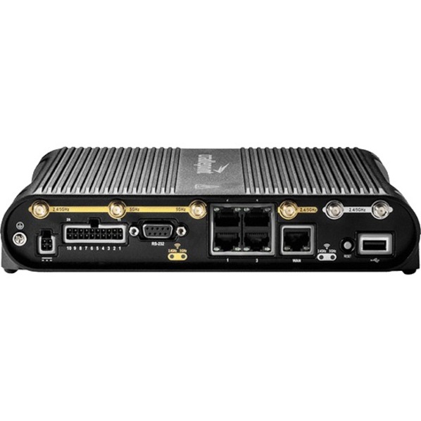 Cradlepoint NetCloud Mobile Essentials + Advanced Package - Subscription license (1 year) - North America - with IBR1700 router with WiFi (600Mbps modem), no AC power supply or antennas