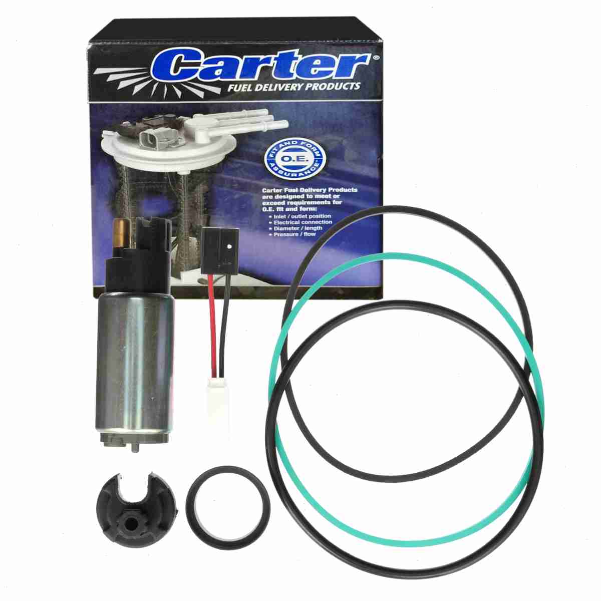 Carter In-Tank Electric Fuel Pump compatible with Ford Bronco 4.9L 5.0L 5.8L L6 V8 1990-1996