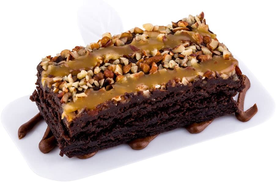 4 X 2.2 X 1 Inch Rectangle Appetizer Plates 100 Disposable Pastry Plates - Built-In Handle Premium White Plastic Dessert Plates With Handle Serve Appetizers Or Desserts