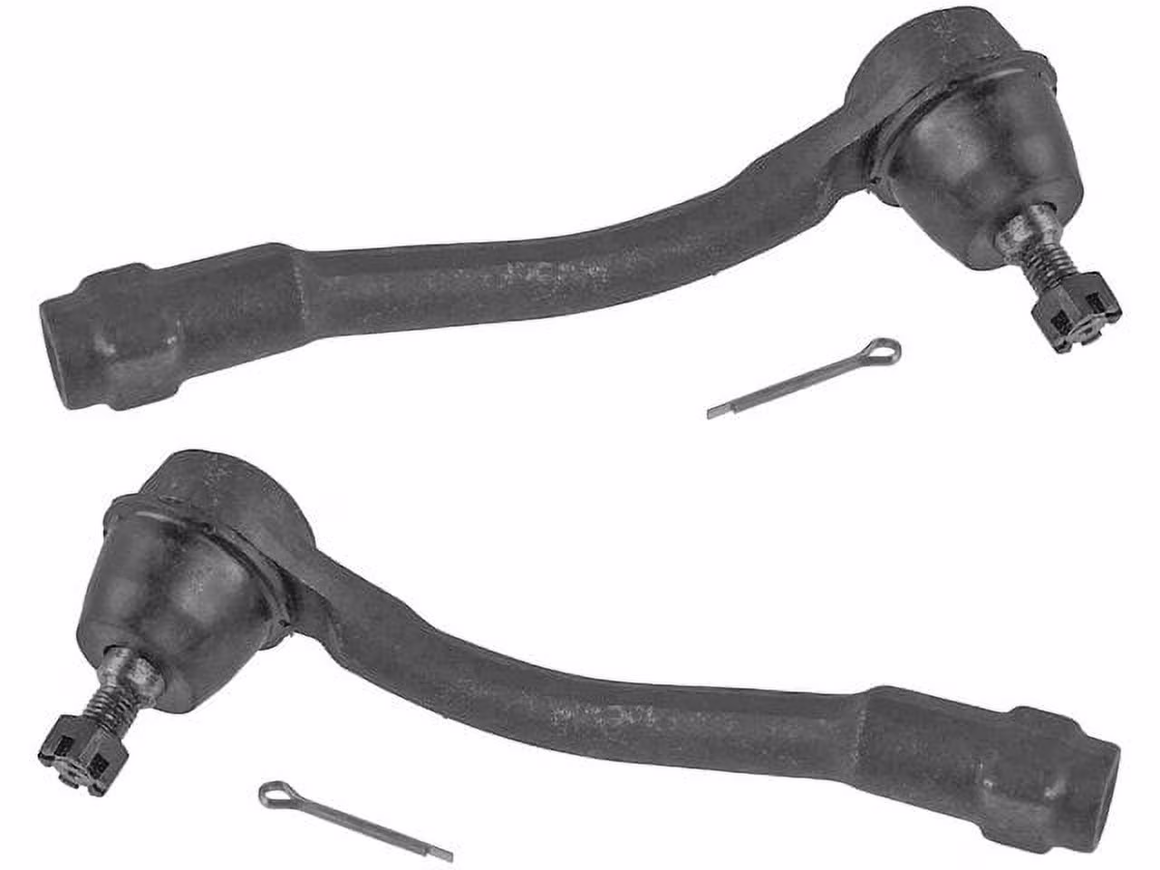 Tie Rod End Set 2 Piece - Compatible with 2006 - 2011 Hyundai Accent 2007 2008 2009 2010