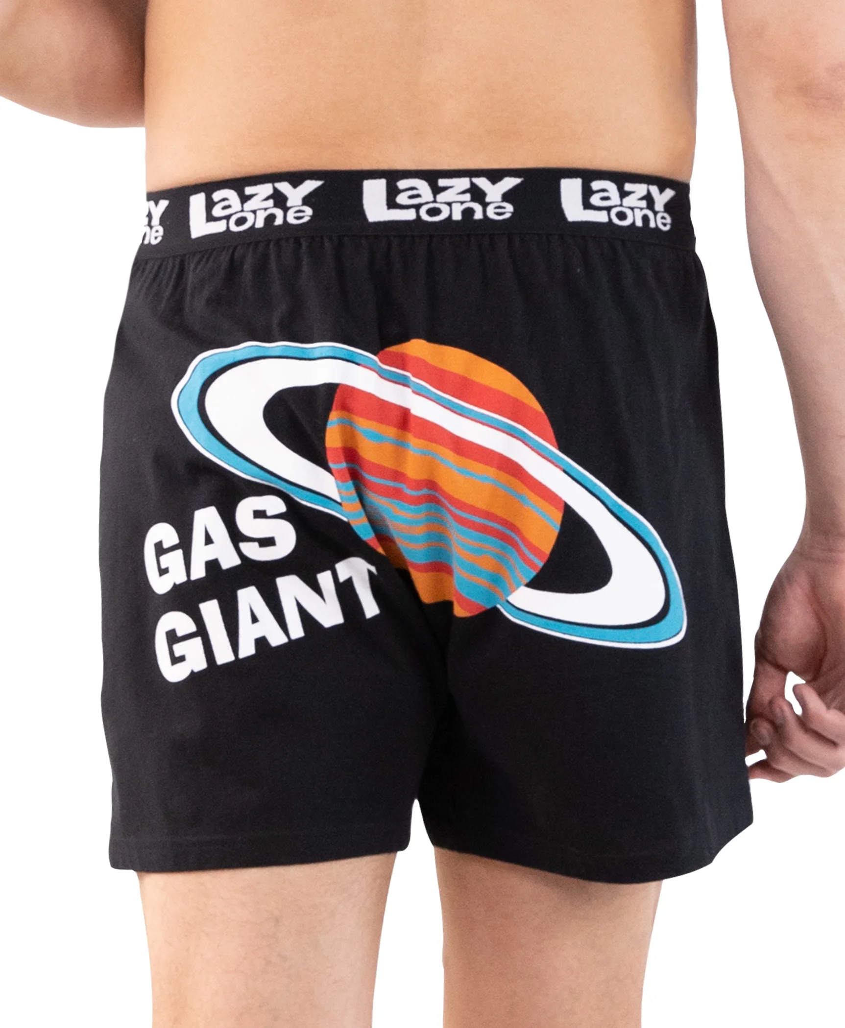 LazyOne Funny Animal Boxers, Gas Giant, Humorous Underwear, Gag Gifts for Men, Large