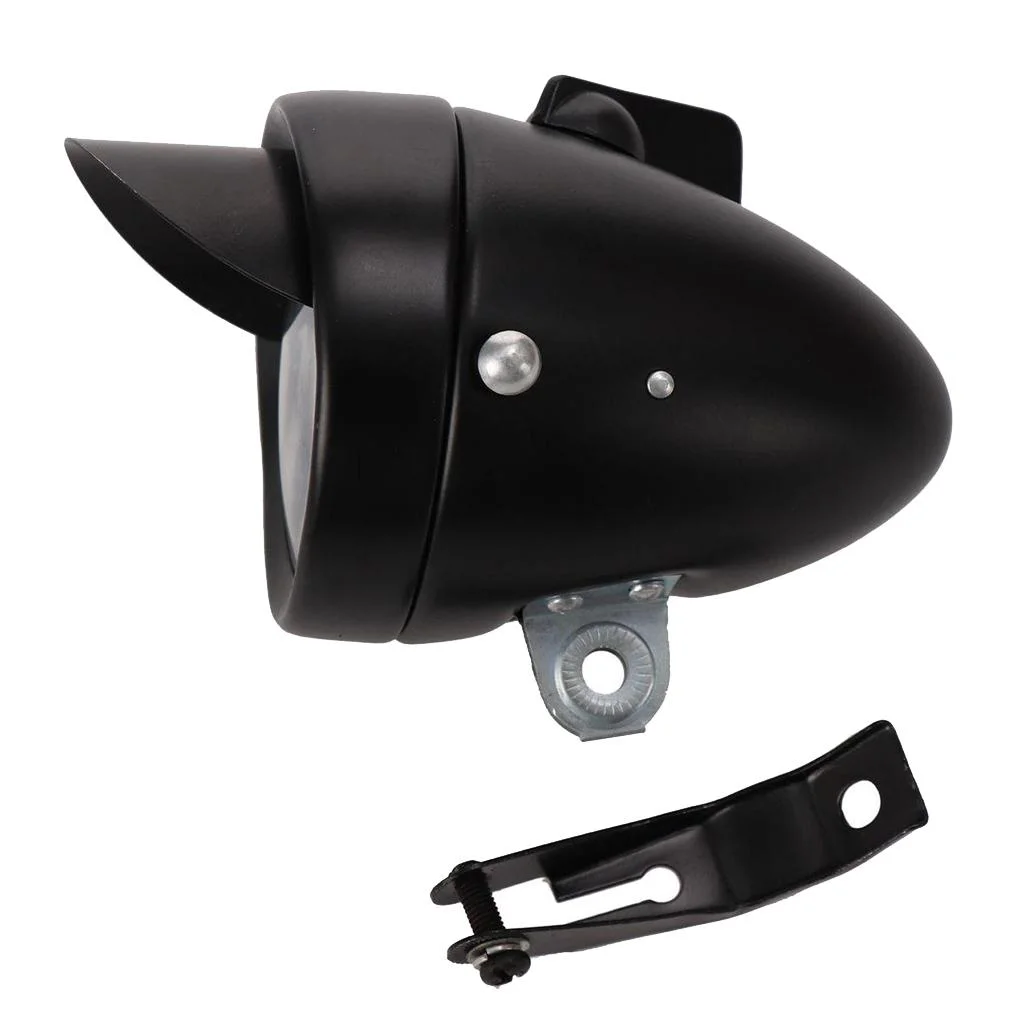 vintage Bicycle Bike Front Light Lamp 1 headlight with Bracket