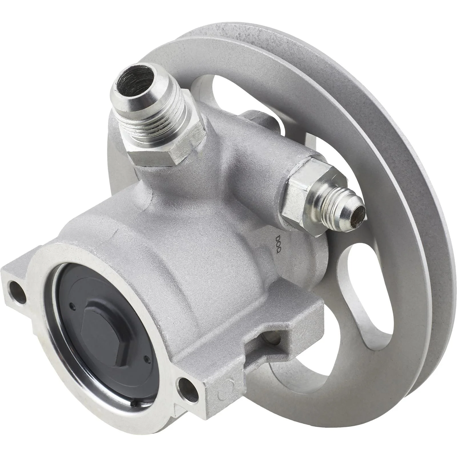 Aluminum Power Steering Pump With Pulley, AN8 Inlet