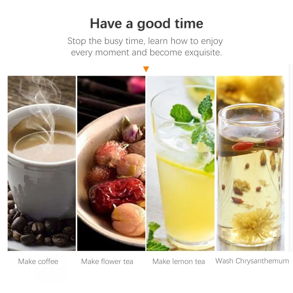 Goolrc Stainless Steel Insulation Bottle, Double Walled Vacuum Flask, 2L Capacity, Heat Cold Retention, Green