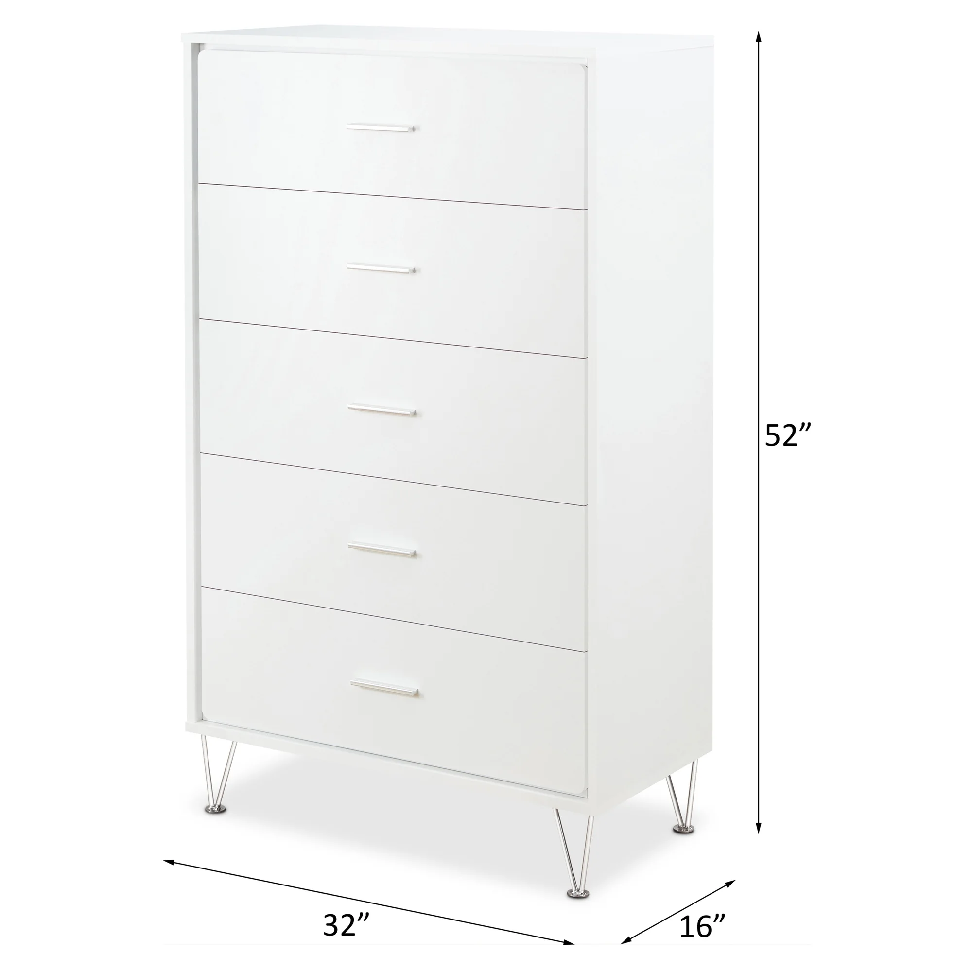 ACME Deoss Chest in White