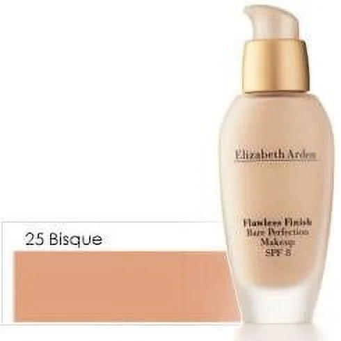 Elizabeth Arden Flawless Finish Bare Perfection Makeup Sunscreen SPF 8 (Beige 40) 1 Oz / 30 mL