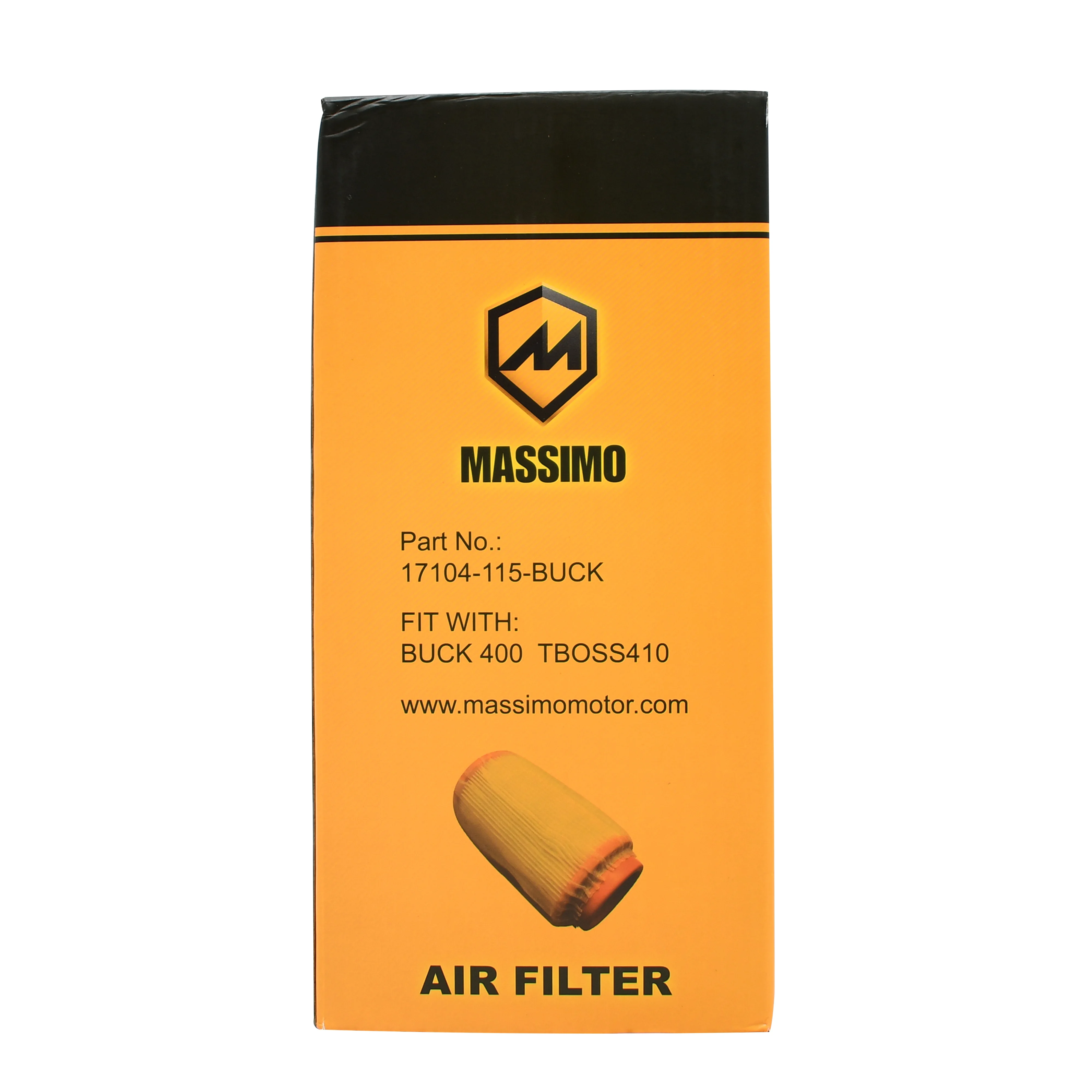 Massimo Air Filter For T-Boss Buck MSU UTV High Flow Washable & Reusable - Choose Your Model (MSU 500 / MSU 700)