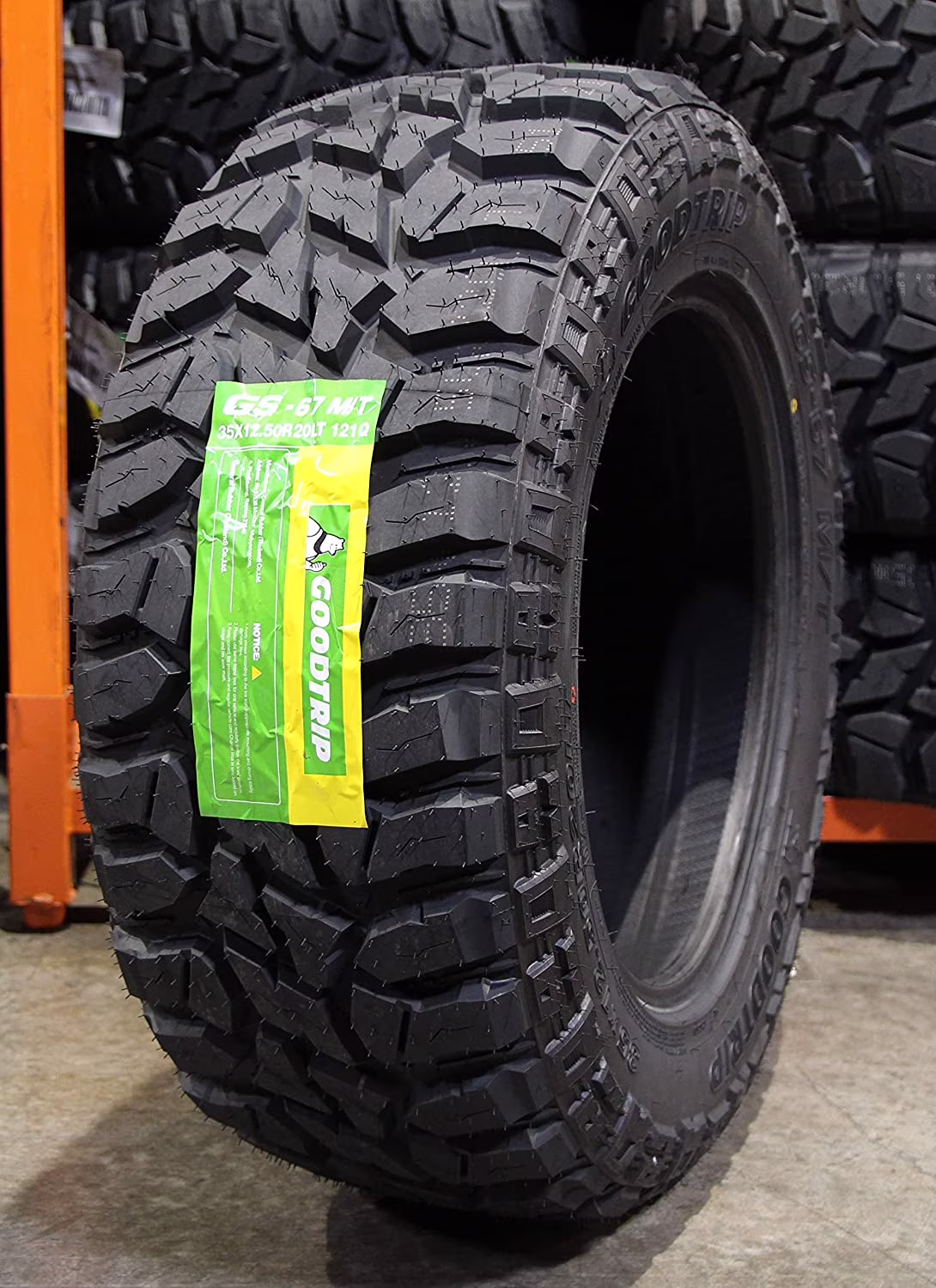 Goodtrip GS-67 M/T 35X12.50R18LT 123Q Pickup Truck All Terrain Tire