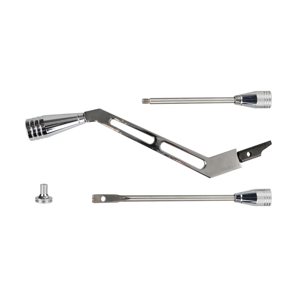 Walmeck Car Aluminum Gear Shifter Turn Signal Lever Hazard Tilt Kit Modified Accessories Replacement for GMColumn 1967-1994