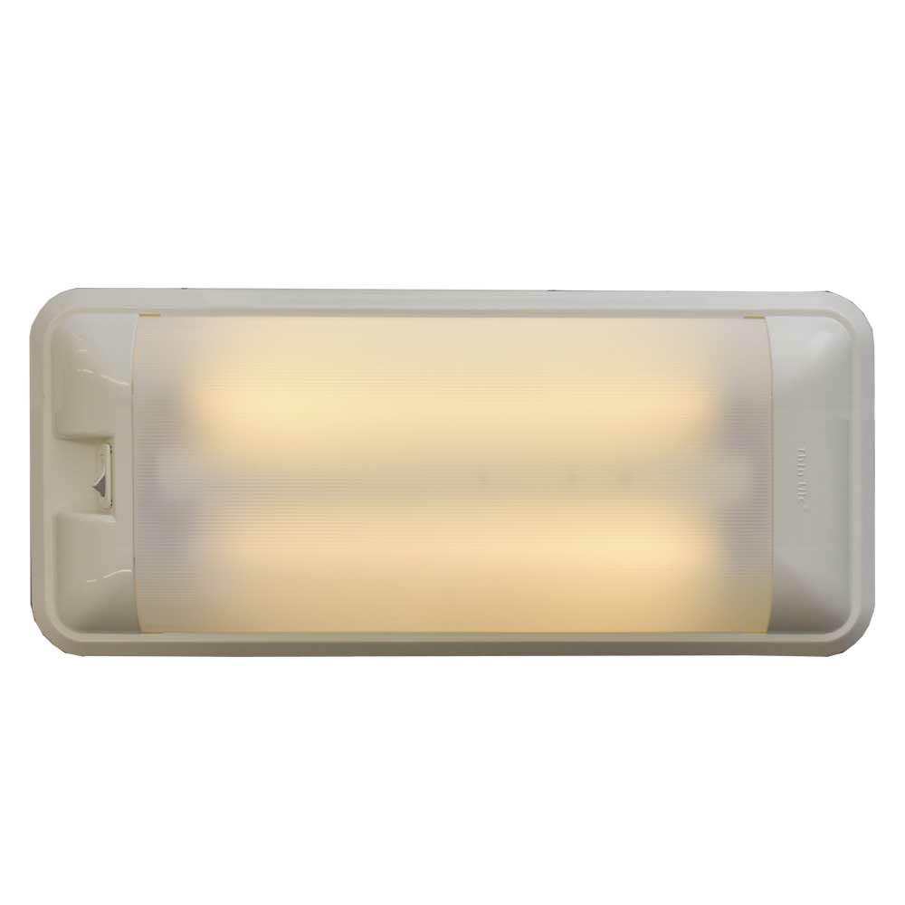 Rinker Boats 2320429 Gustatson Lighting 17 x 7 1/4 Inch Fluorescent Fixture