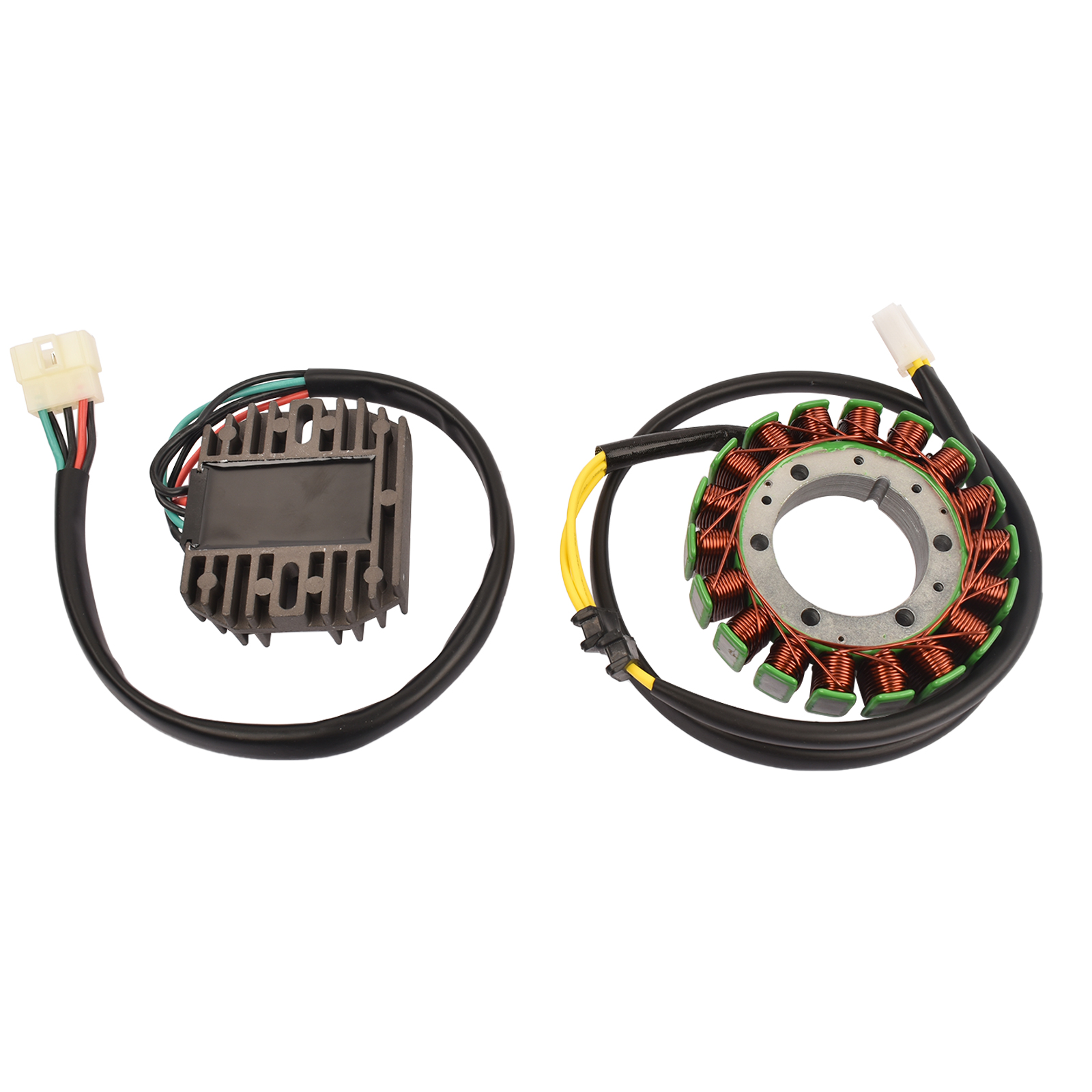 Stator And Regulator Rectifier JM3845ST201CK Compatible with Yamaha V Star 650 XVS650A Classic