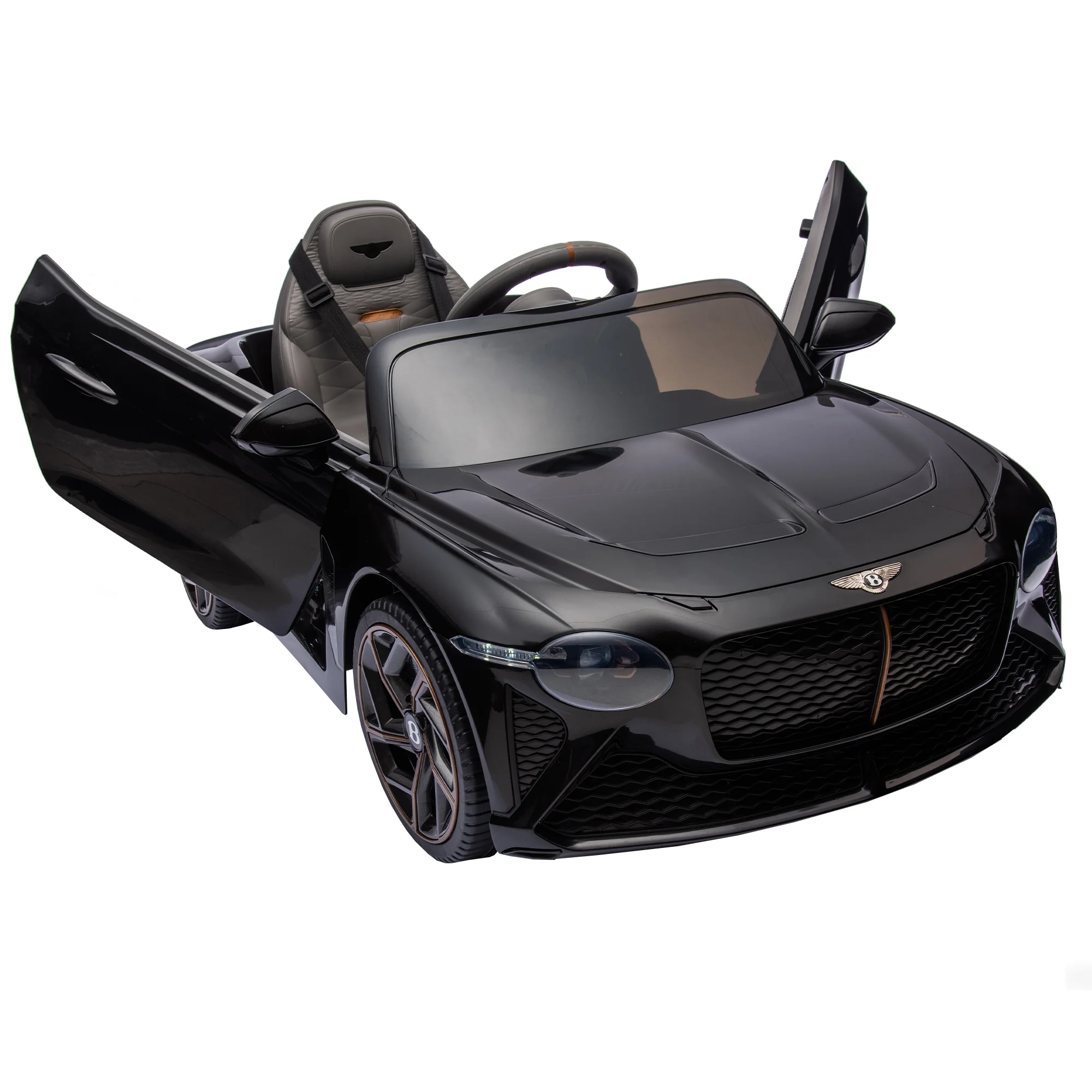 Kids Electric Ride On 12V Licensed Lamborghini Aventador Battery Powered Sports Car Toy