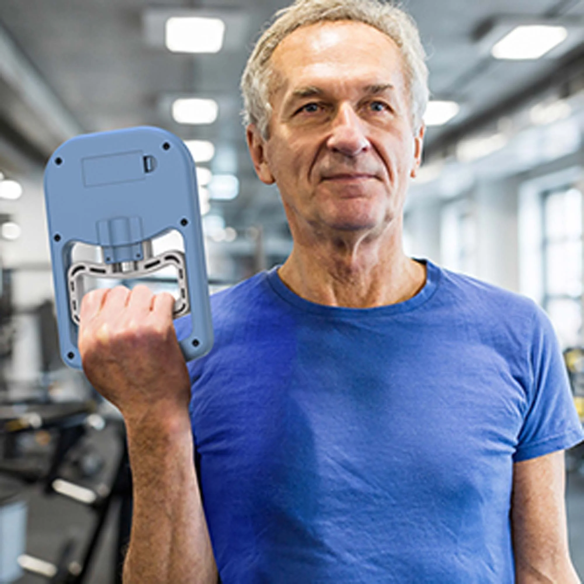 Digital Hand Dynamometer Grip Strength Measurement Meter Auto Capturing Electronic Hand Grip Power 198 Lbs / 90 Kgs