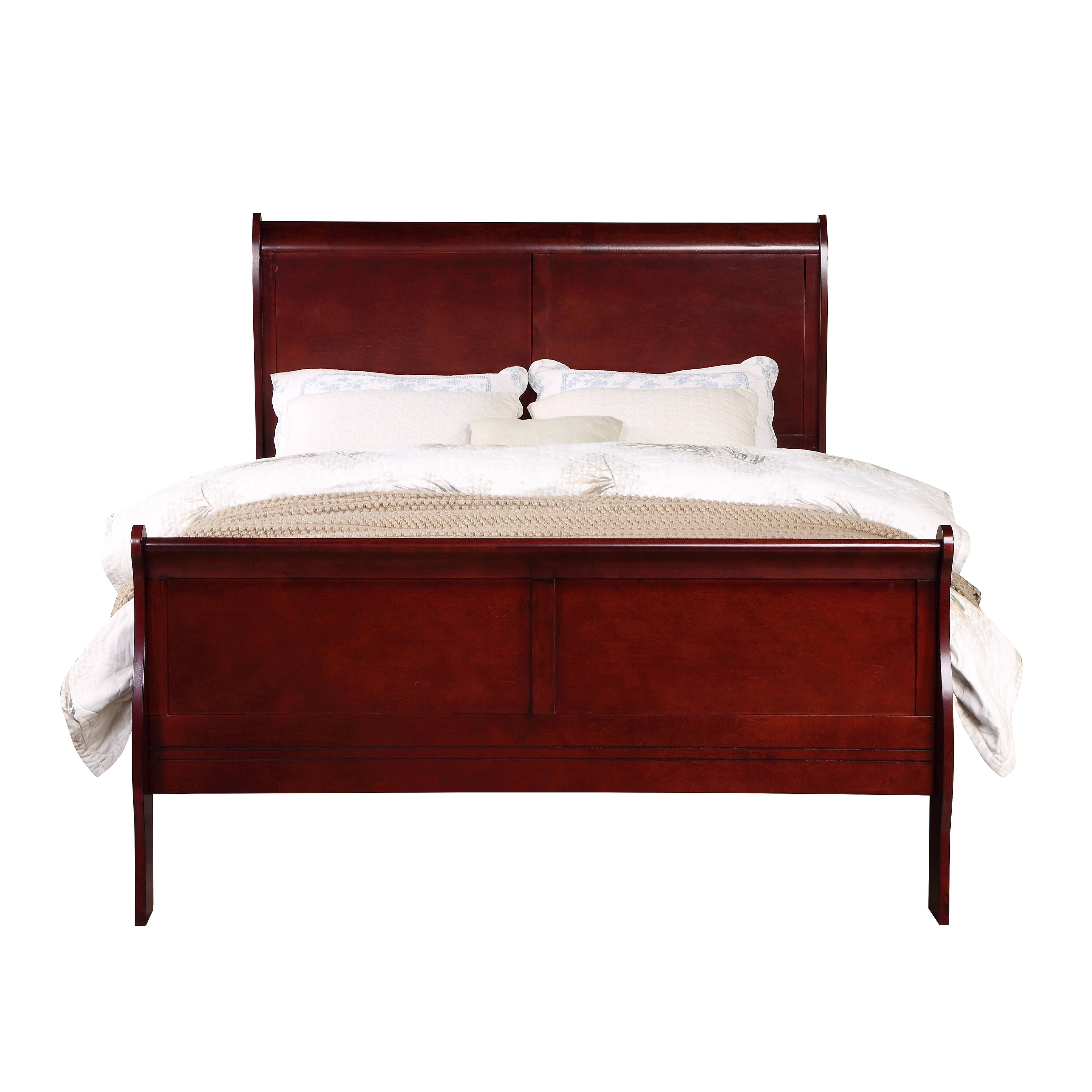Cavender Sleigh Panel Bed Black - Full