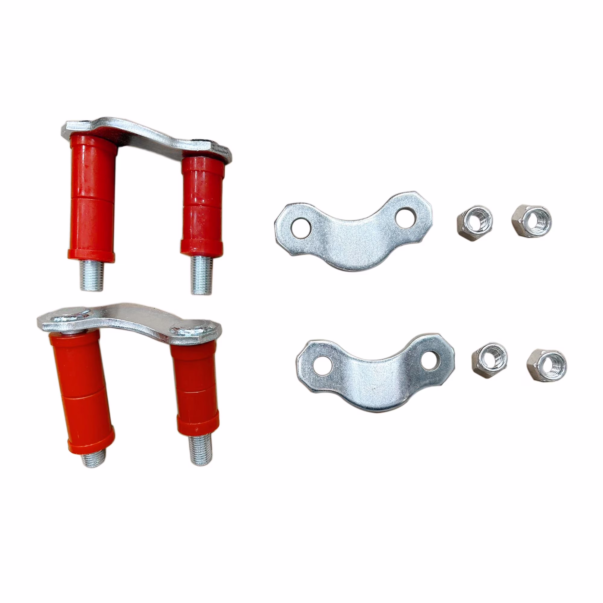 2PCS Rear Leaf Spring Shackle Kit Polyurethane (PU) For 1956-1957 Chevy Belair 150 210 CP5657SHK-RP