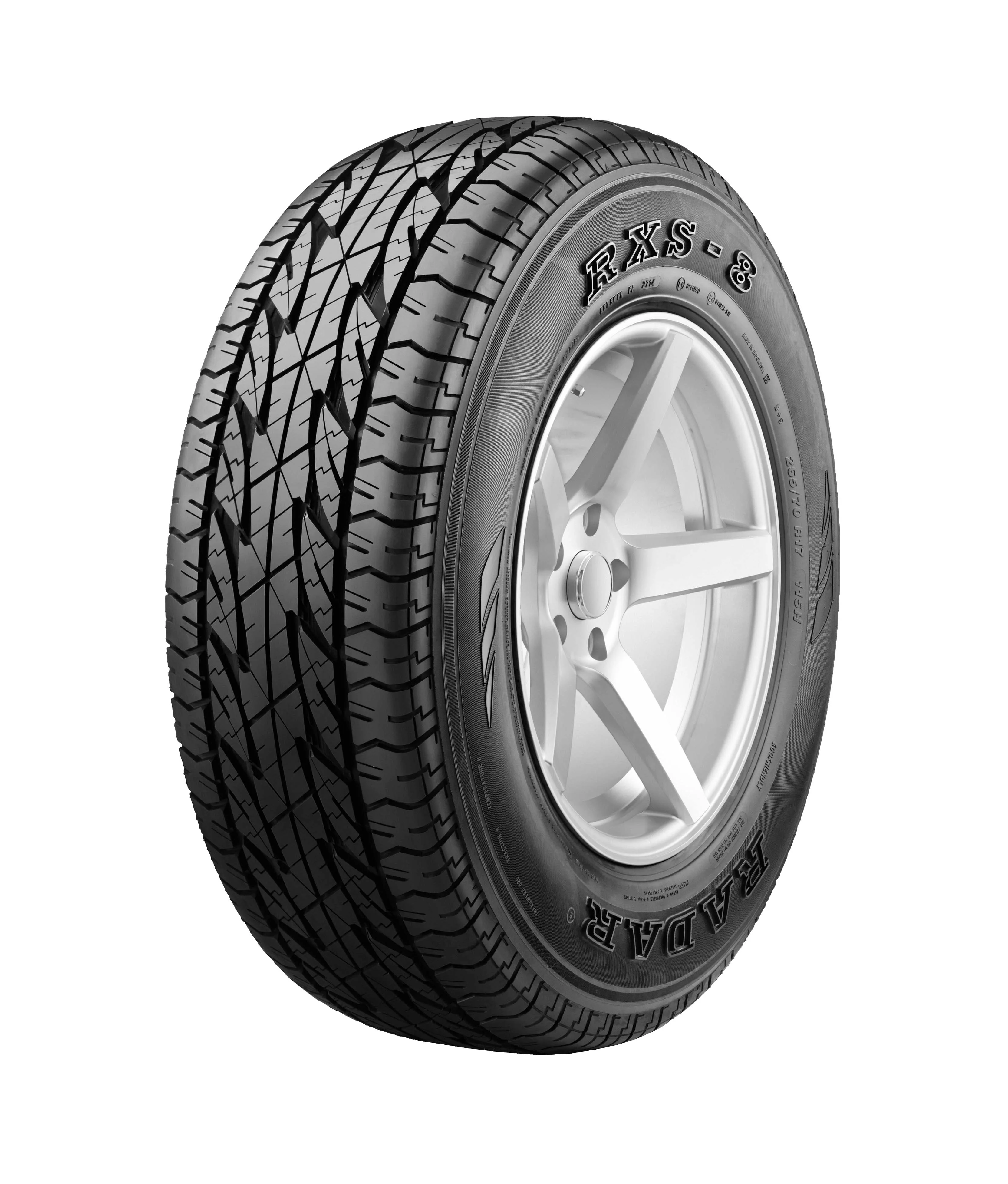 Set of 4 Radar RXS8 215/75R15 100T Tires