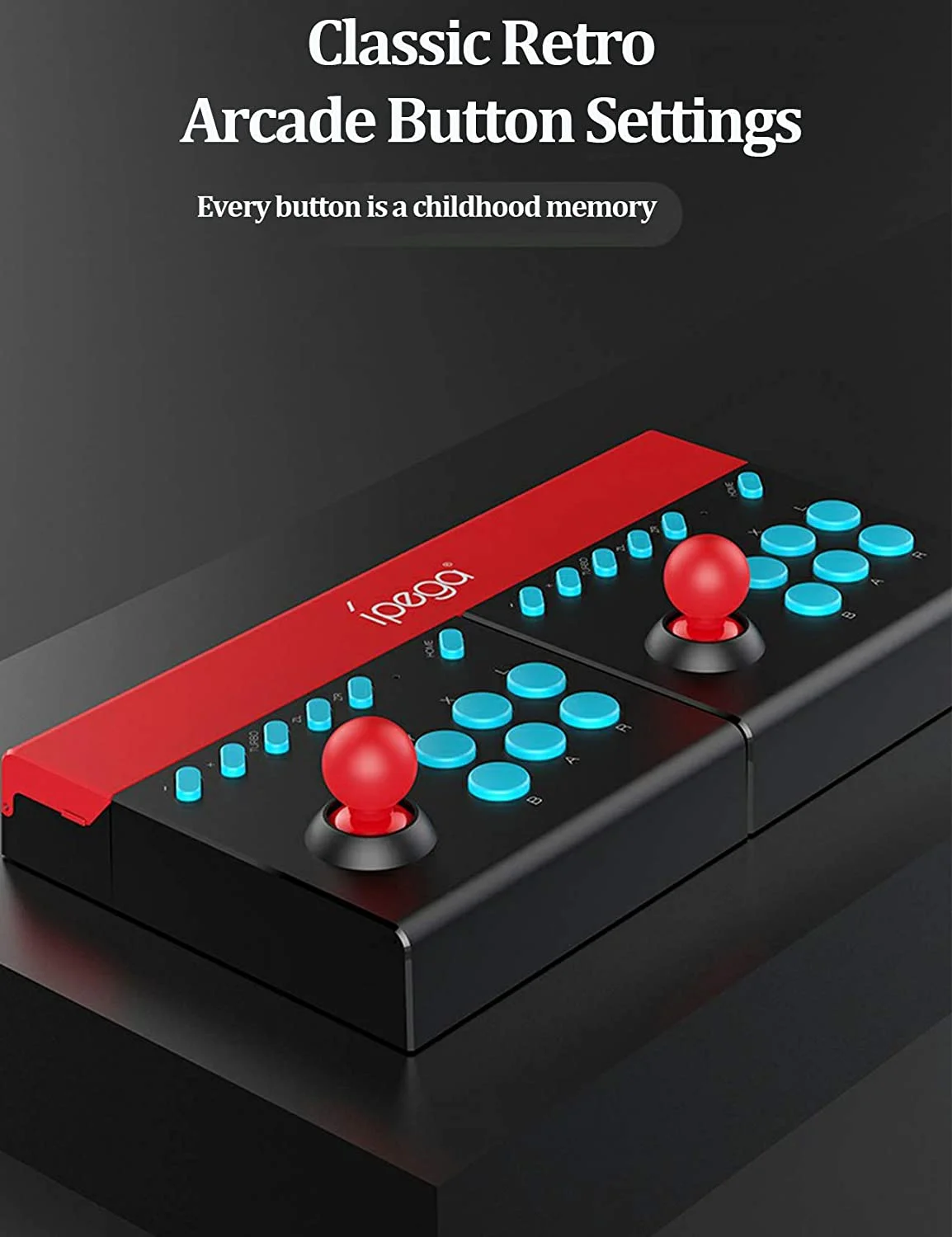 Switch Host Doubles Rocker NS Lite Game Console Arcade Rocker Controller Plug and Play with Bursts