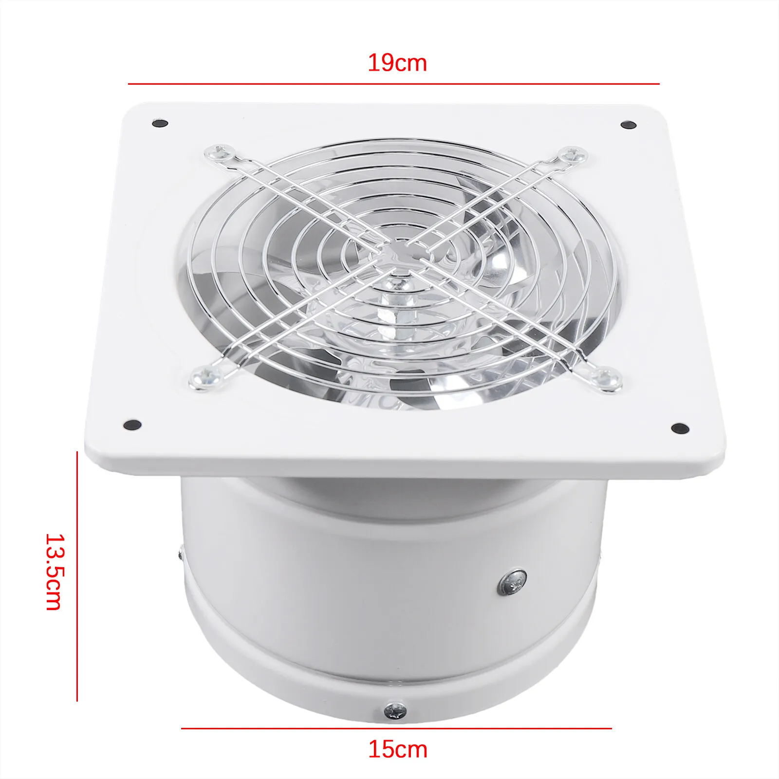 Bathroom Ventilation Fan Air Vent Exhaust Fan Toilet Bath Kitchen 40W 6Inch