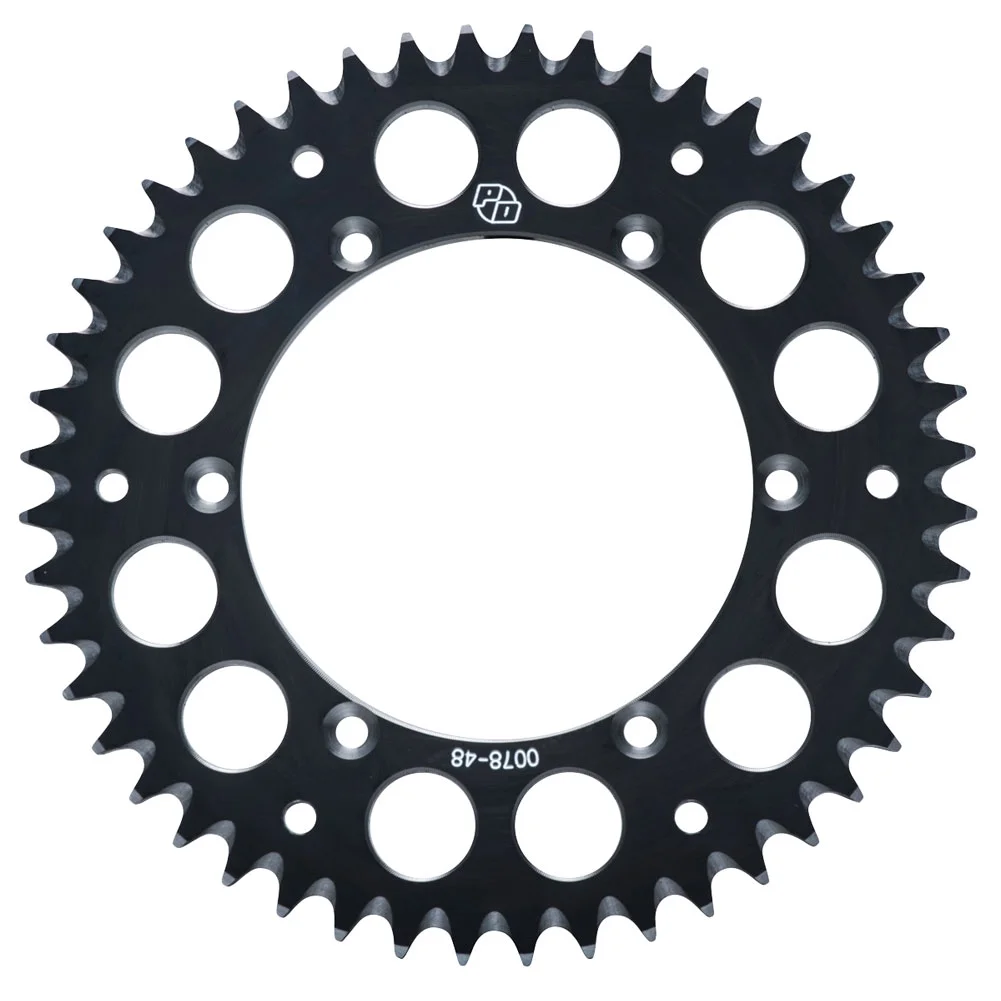 Primary Drive Rear Aluminum Sprocket 36 Tooth Black - Fits: Yamaha YFZ 450 2004-2009,2012-2013