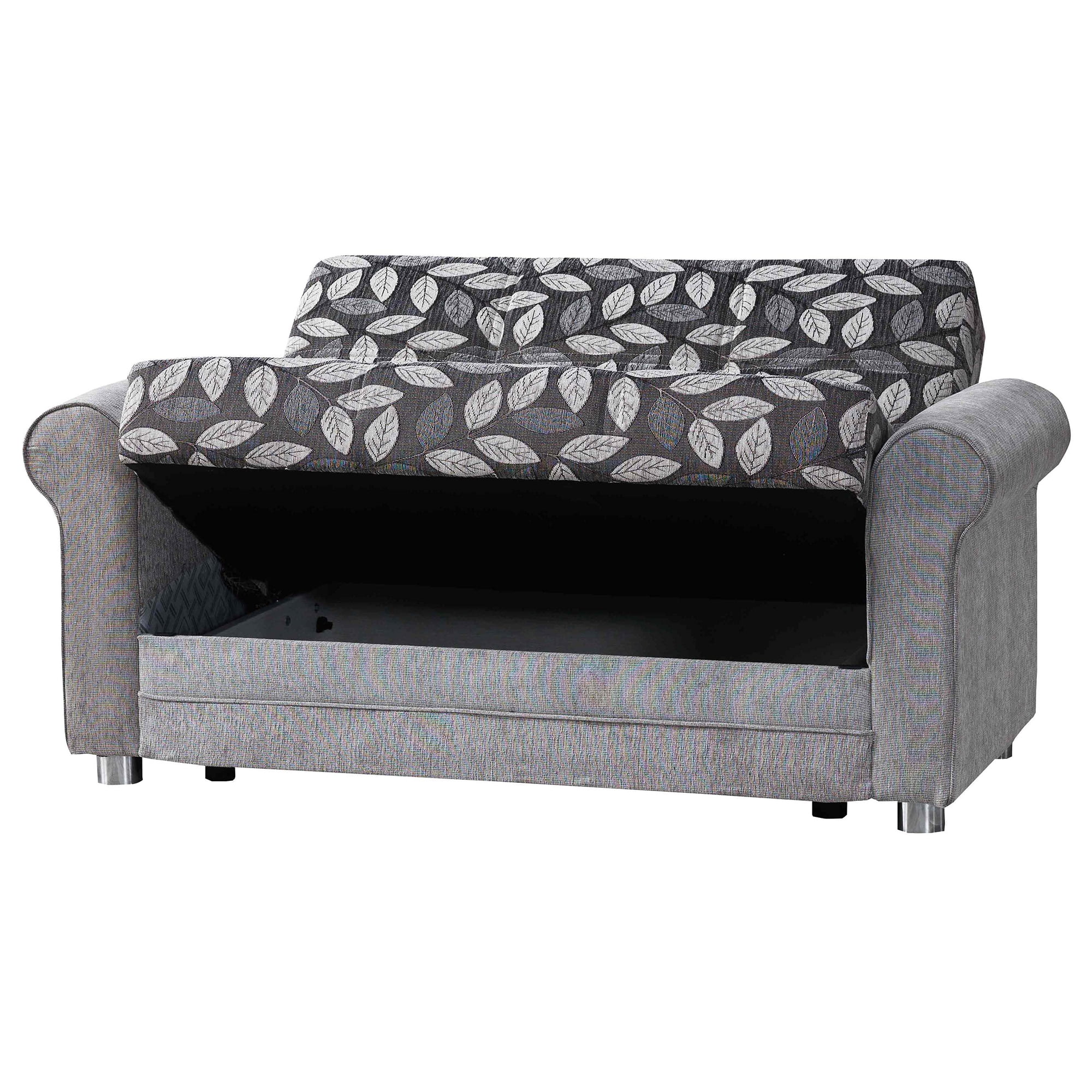 Ottomanson Paulo Sleeper Loveseat, Beige Chenille