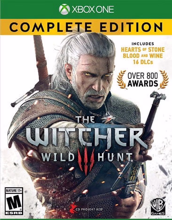 The Witcher 3 Wild Complete Warner Bros, Xbox One, 883929556502
