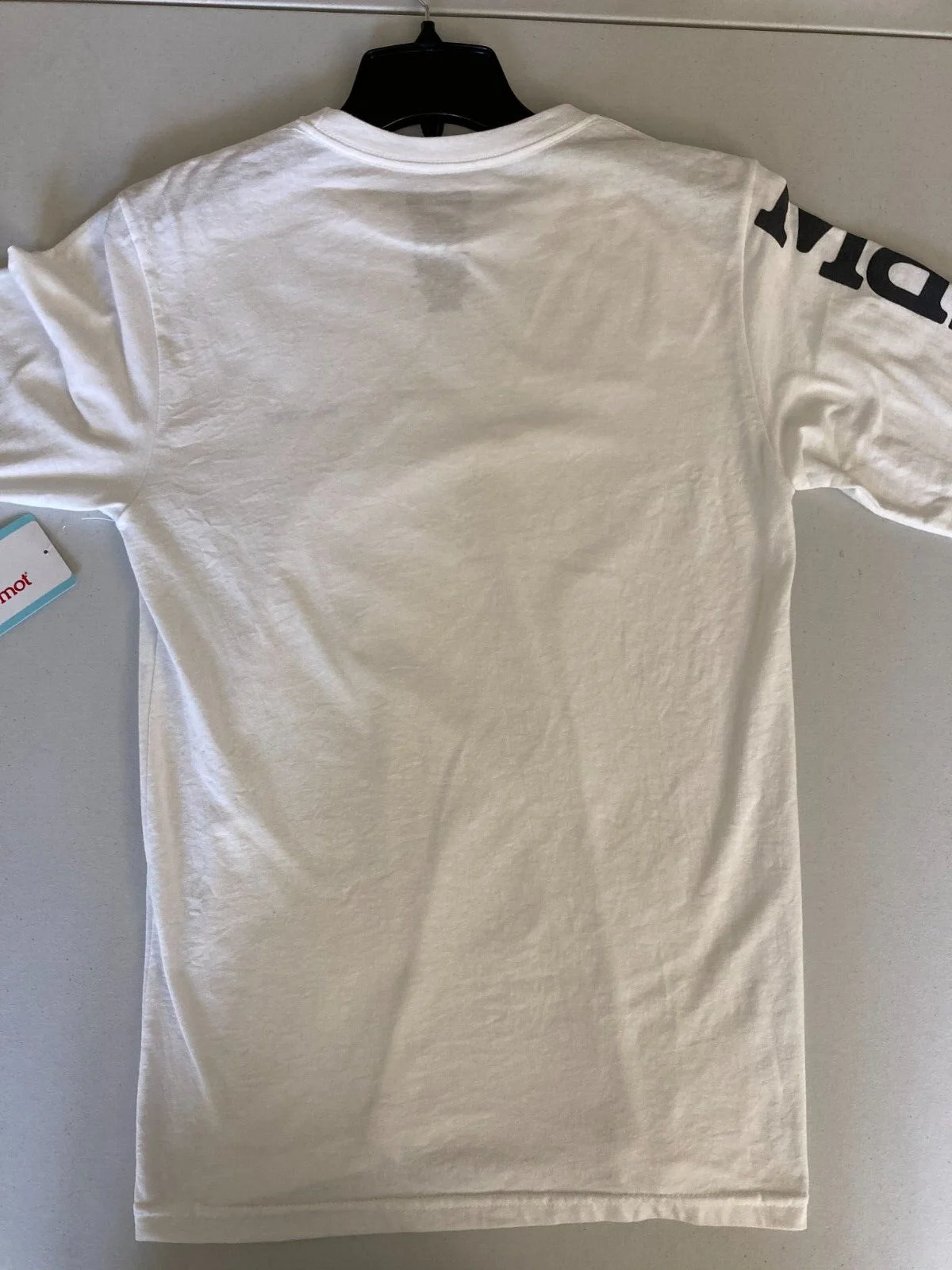 MARMOT Men's Logo Sleeve Graphic Long-Sleeve T-Shirt in White-XL