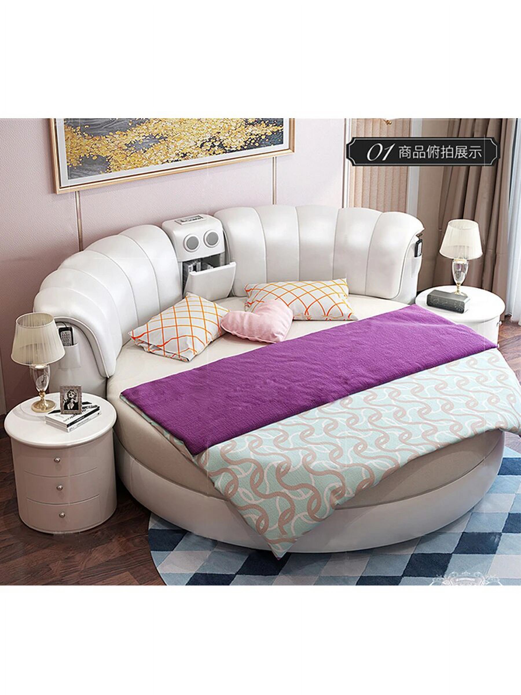 Smart bed frame camas bedroom set furniture кровать двуспал&