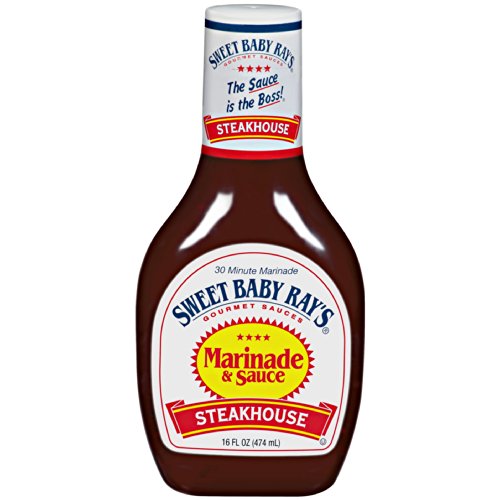 Sweet Baby Ray's Garlic Parmesan Sauce & Marinade (16 Ounce, Pack of 6)