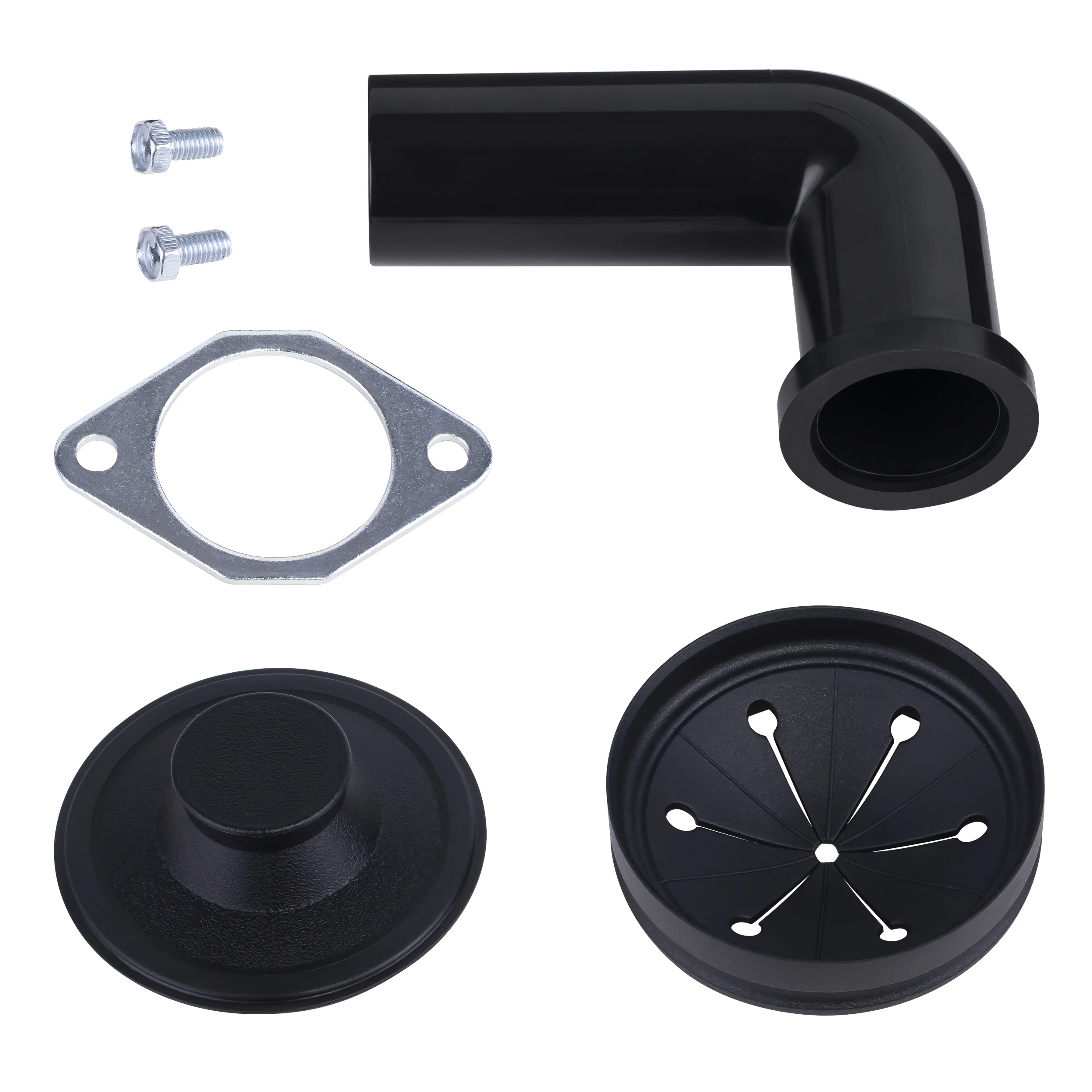 Titan 1/2 HP Mid Duty Garbage Disposal Featuring Bio Shield, Attached Power Cord, Continuous Feed Disposer